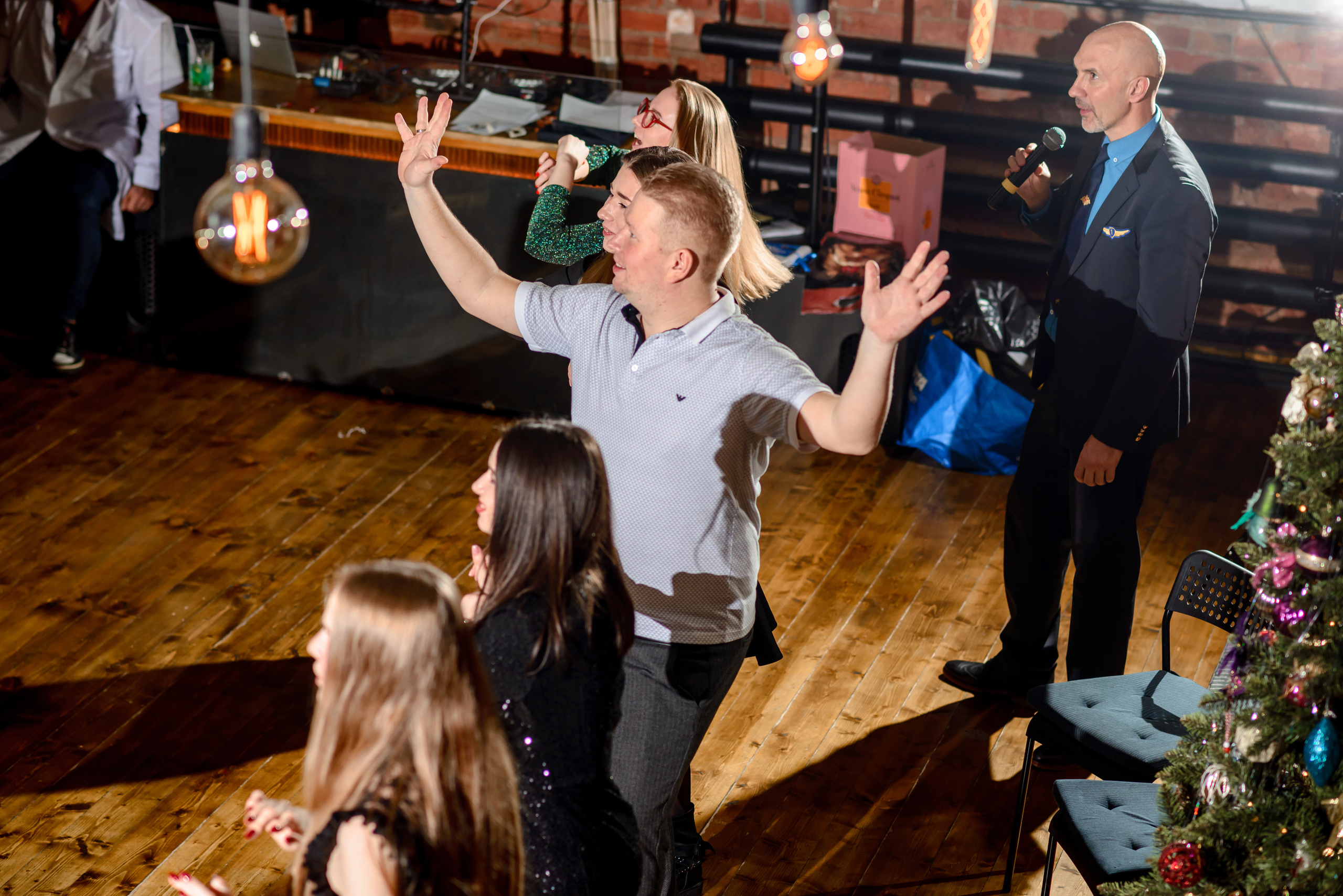 Новогодний корпоратив авиакомпании. Фотограф в Москве Елена Брюханова