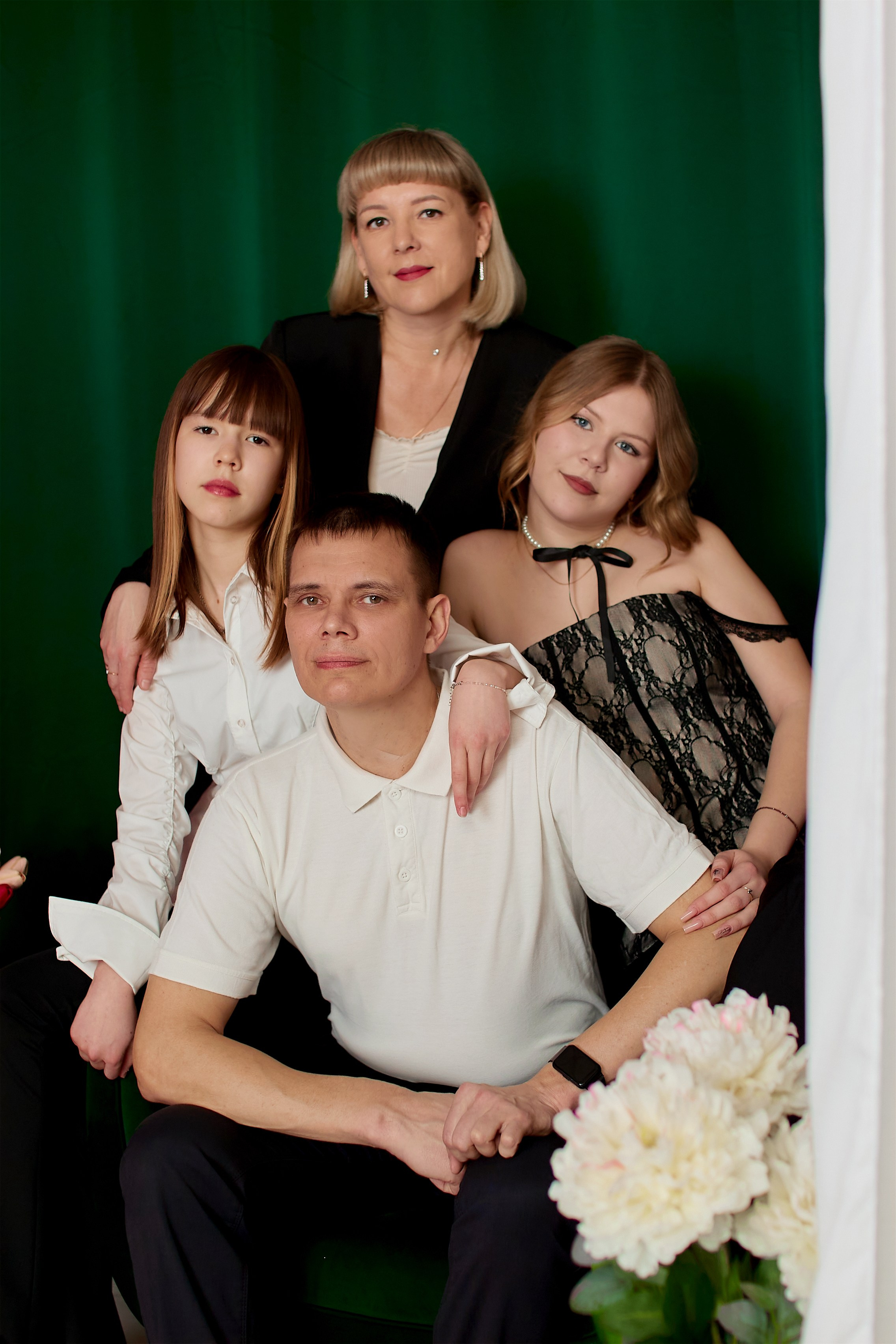 Семейная студийная. Виктория Ларина — Портретный профессиональный фотограф в Иркутске
