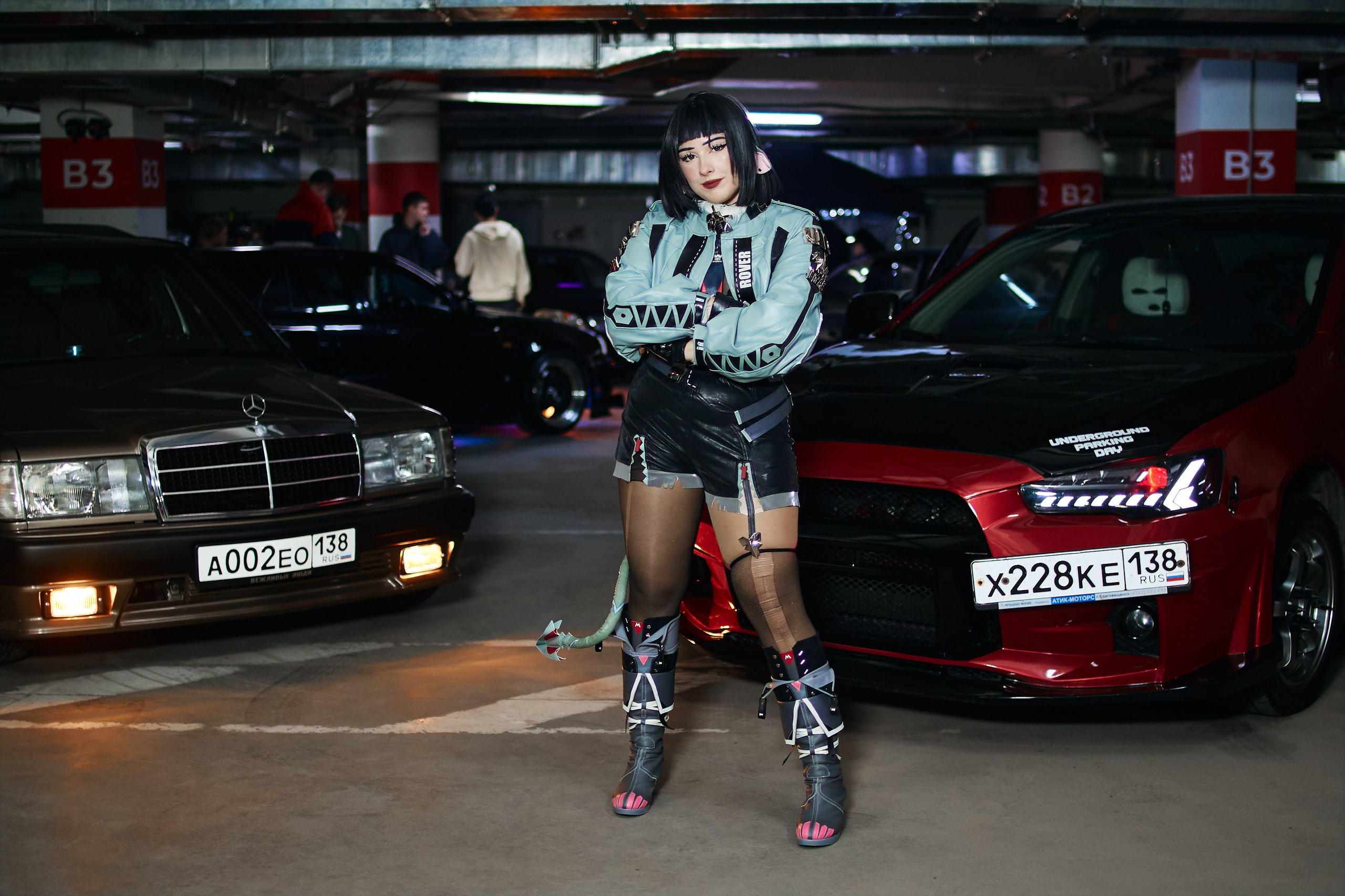 Underground parking — Сильвер молл. Виктория Ларина — Портретный профессиональный фотограф в Иркутске