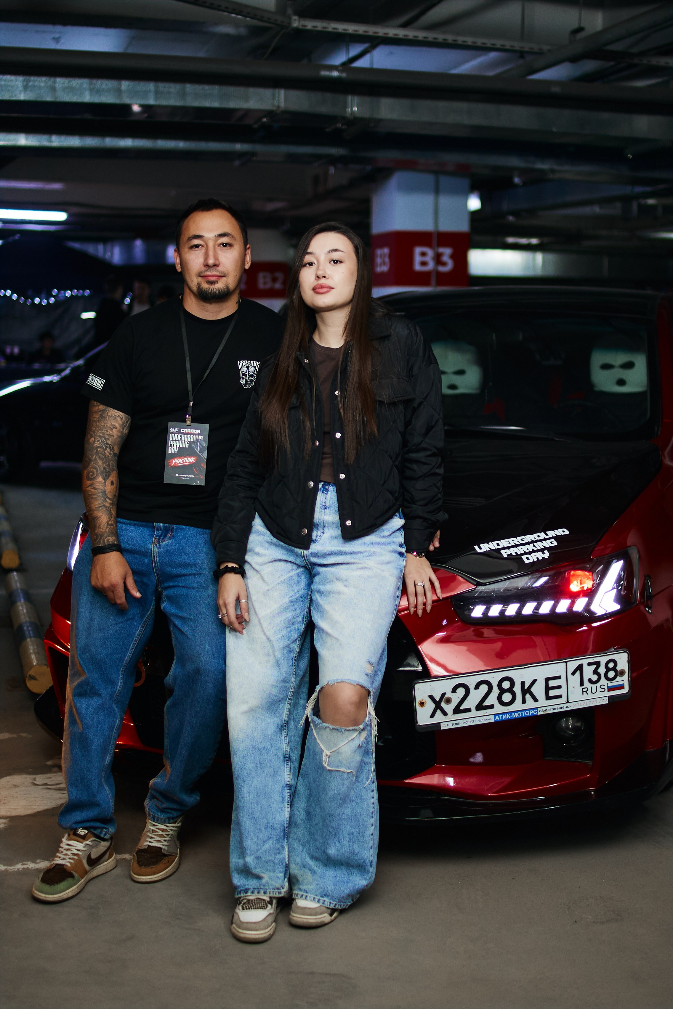 Underground parking — Сильвер молл. Виктория Ларина — Портретный профессиональный фотограф в Иркутске