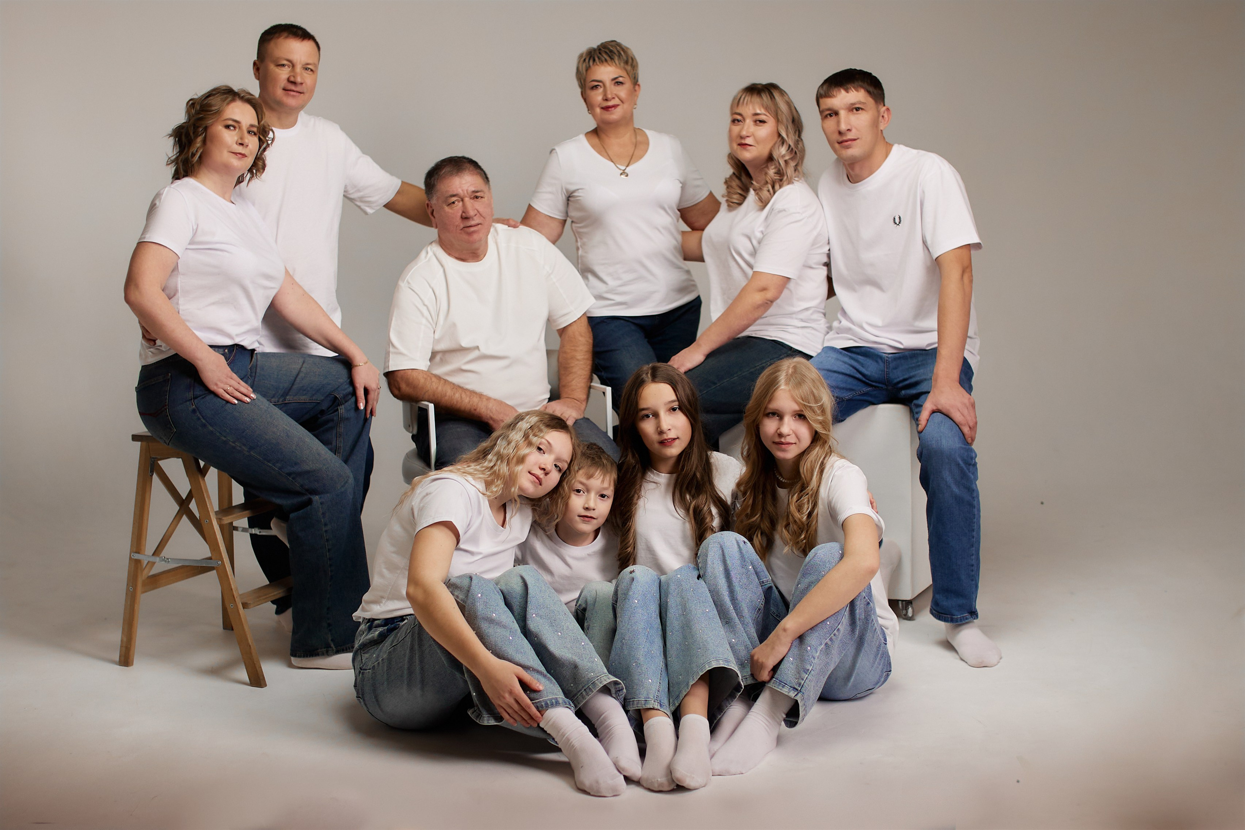 Семейная новогодняя 1. Виктория Ларина — Портретный профессиональный фотограф в Иркутске