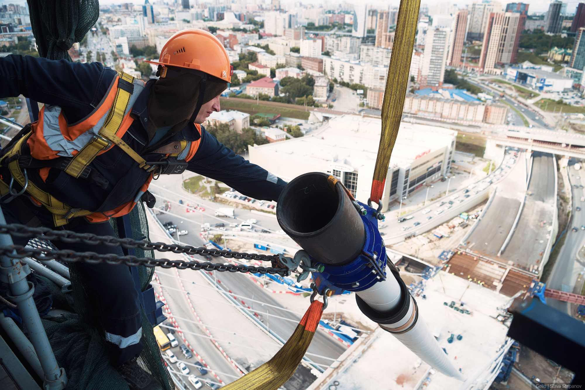 Строительство. Фотограф Слава Степанов, Gelio