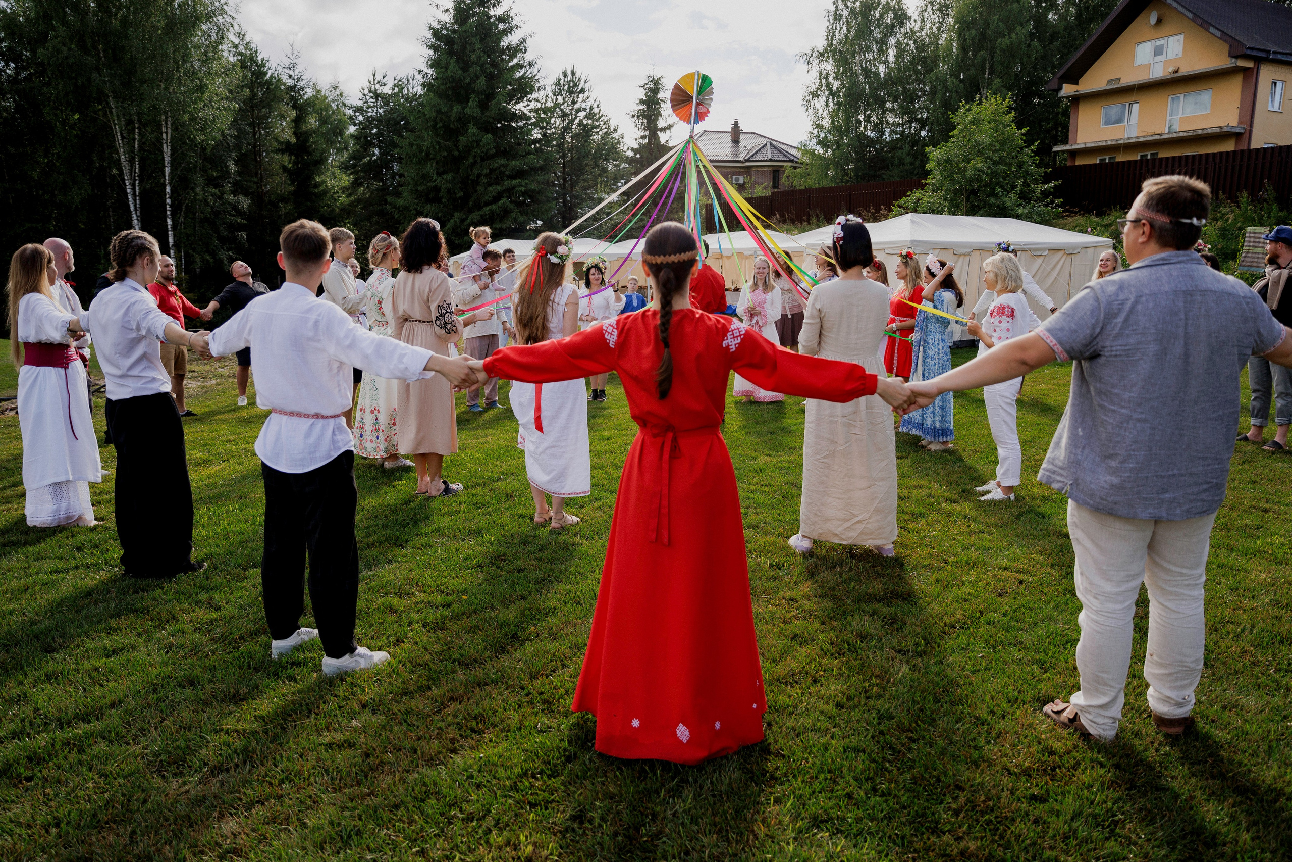 День Рождения в стиле «Иван Купала». Фотограф в Петербурге