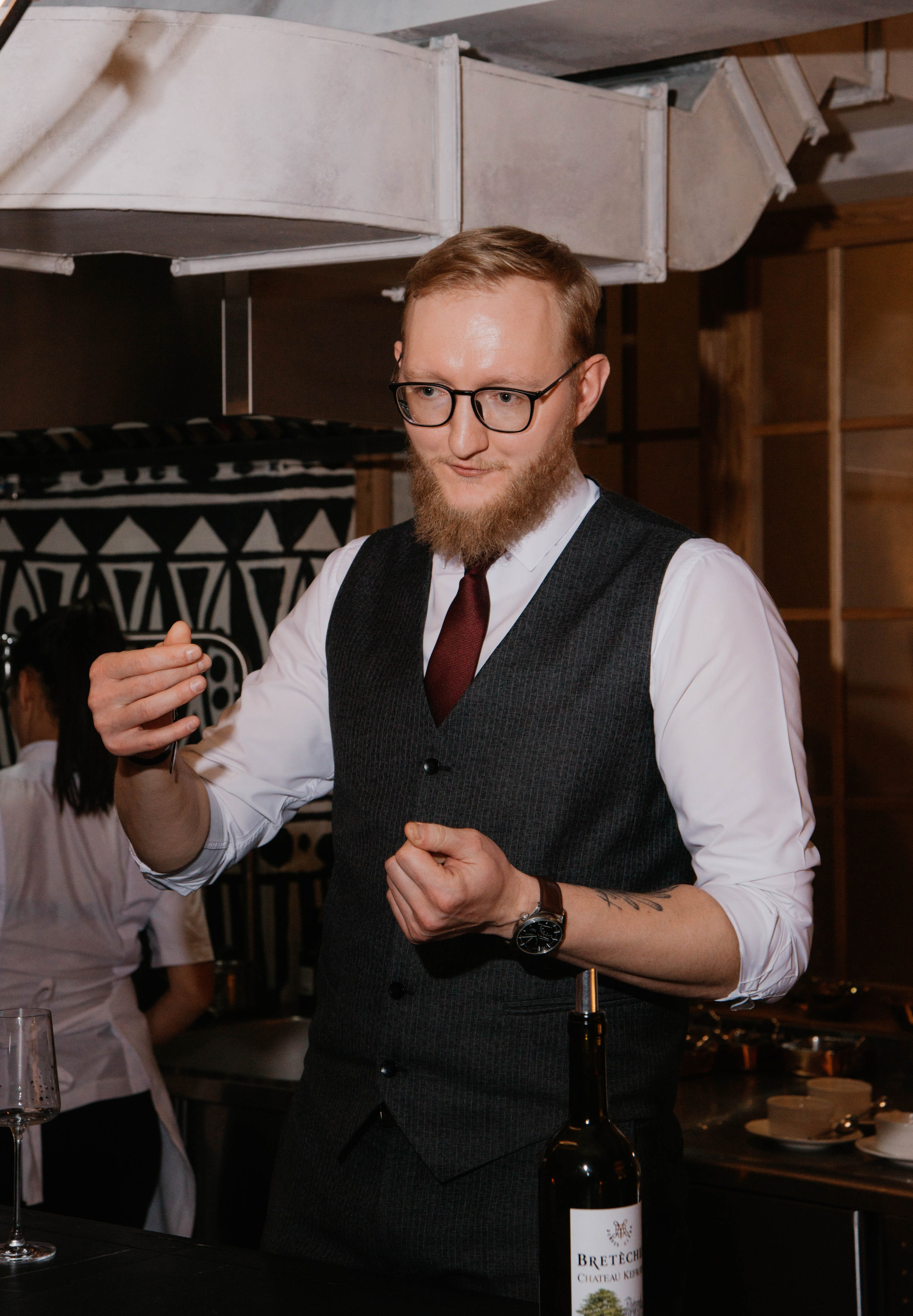 Шеф-тейбл в ресторане Ливингстон. Ксения Glossa. Портретный и репортажный фотограф в Самаре