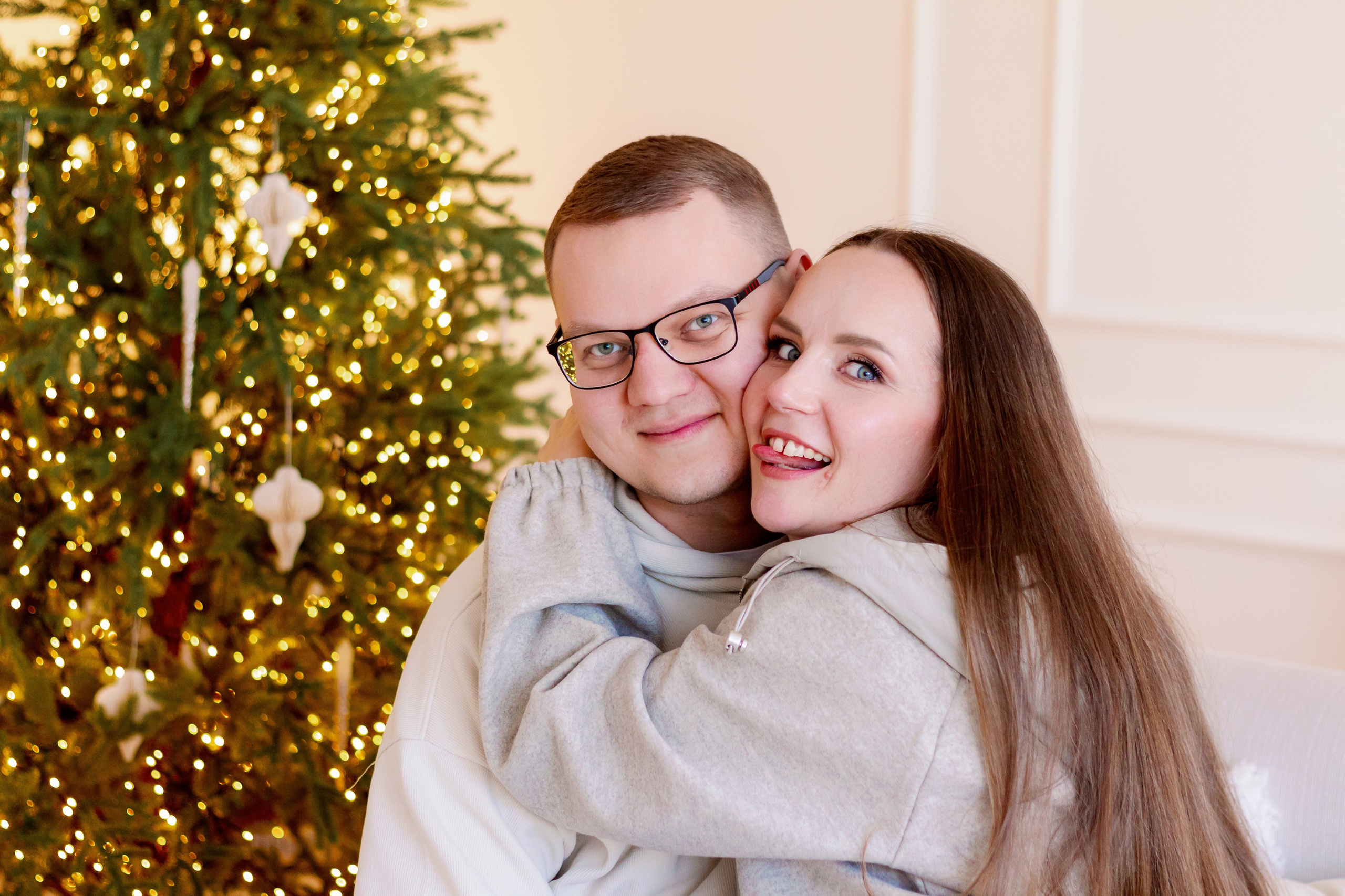 Новогодняя семейная фотосессия с малышом, Екатеринбург. Фотограф в Екатеринбурге Пойгина Елена