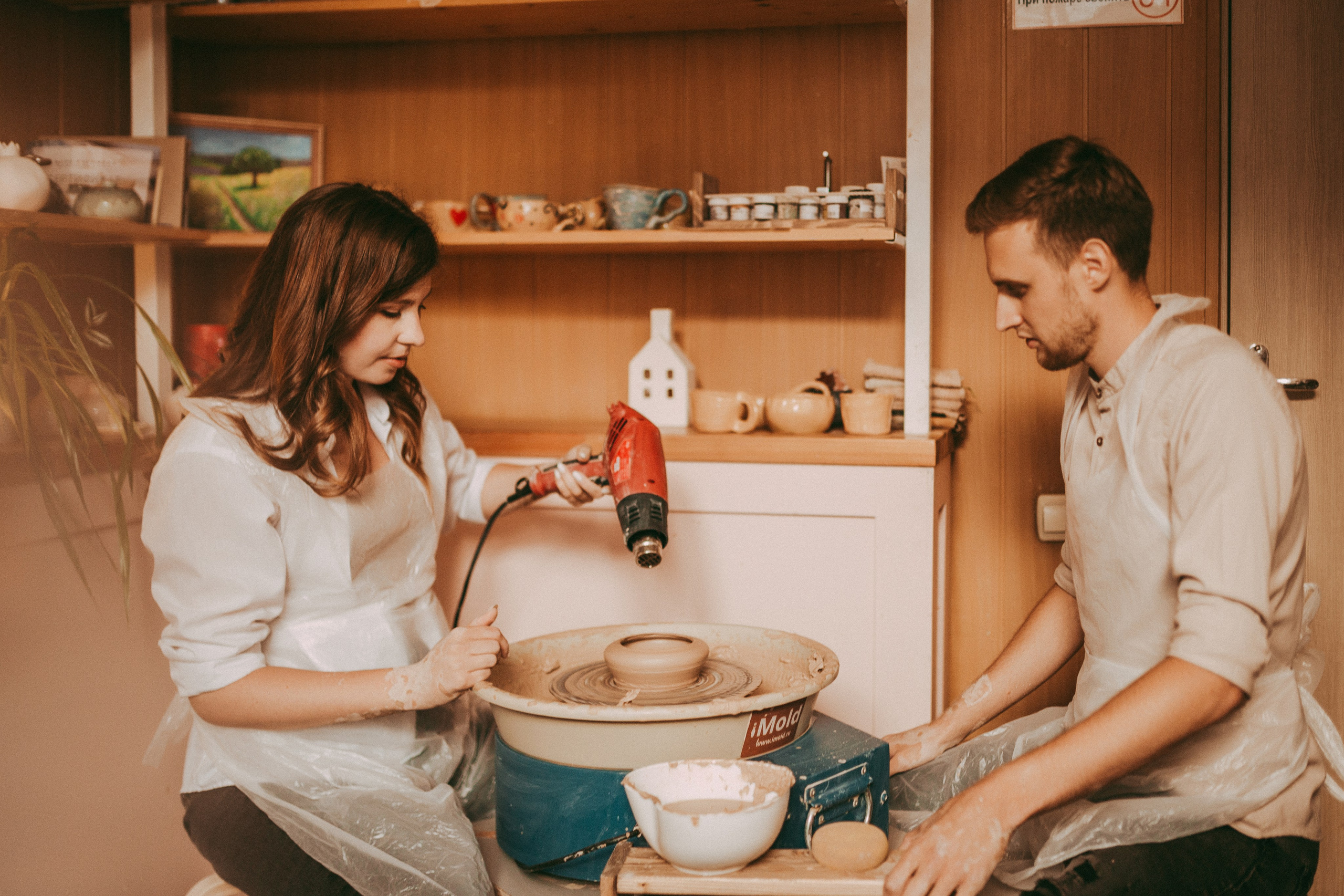 Лав стори в гончарной. Семейный и детский фотограф в Нижнем Новгороде Наумова Лидия