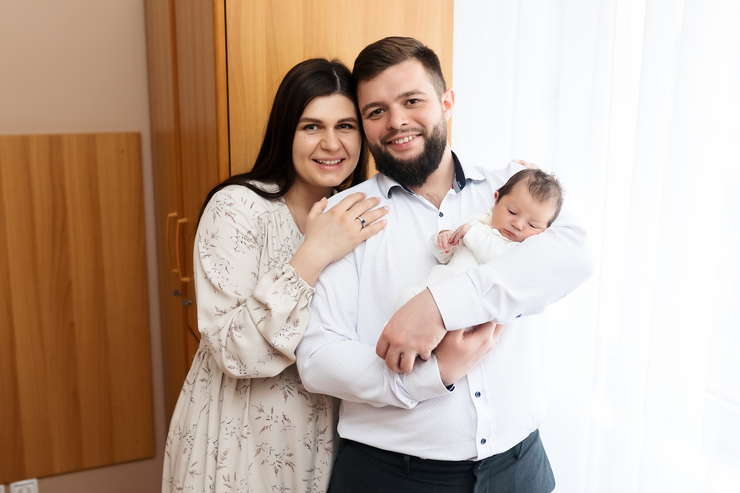 Выписка из роддома. Фотограф г. Москва Олеся Пантелеева