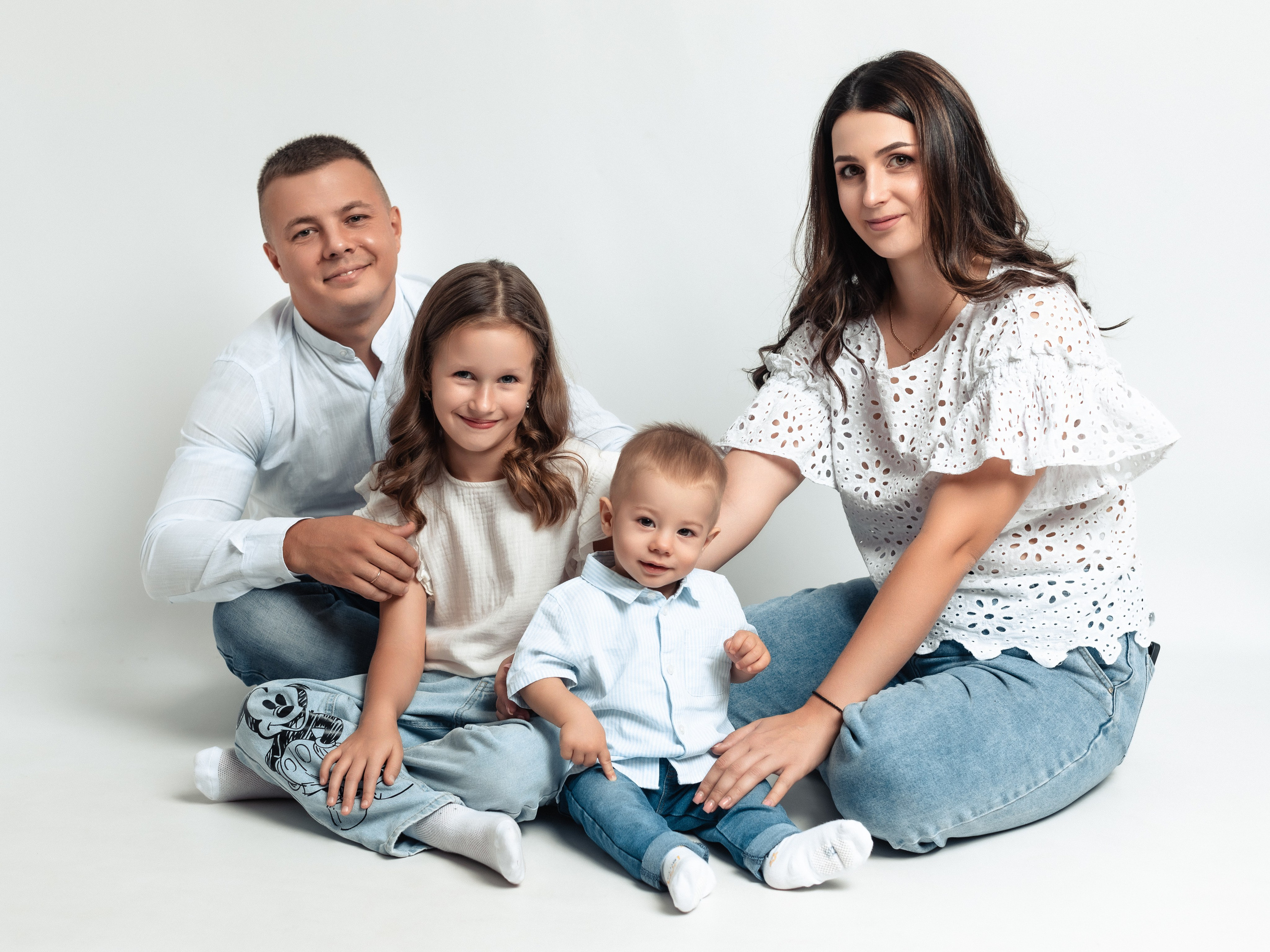 Примеры с семьей. Фотограф новорождённых и детей до года на КМВ