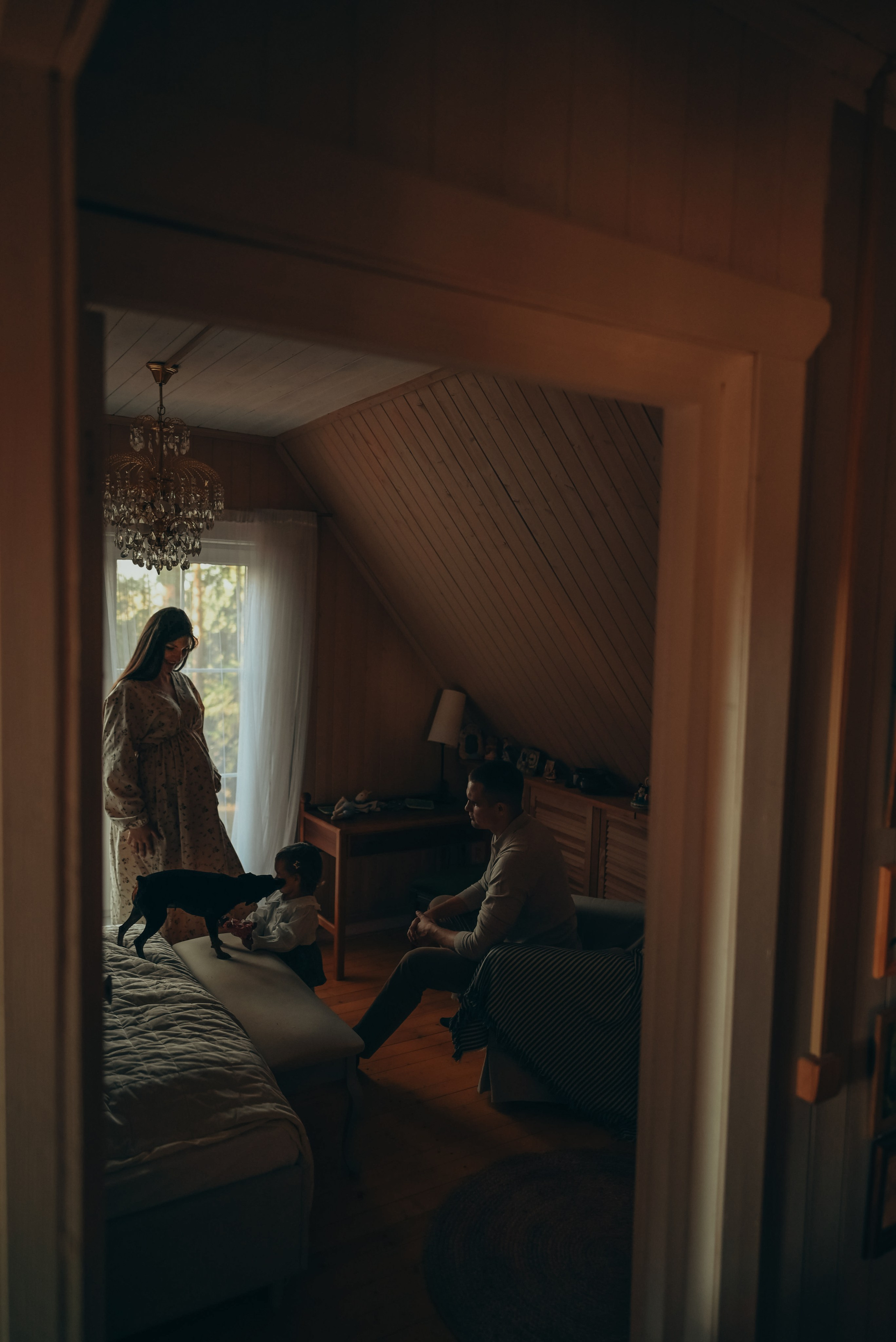 Дача осенью. Семейный фотограф в Москве Люберцах Ирина Вронская