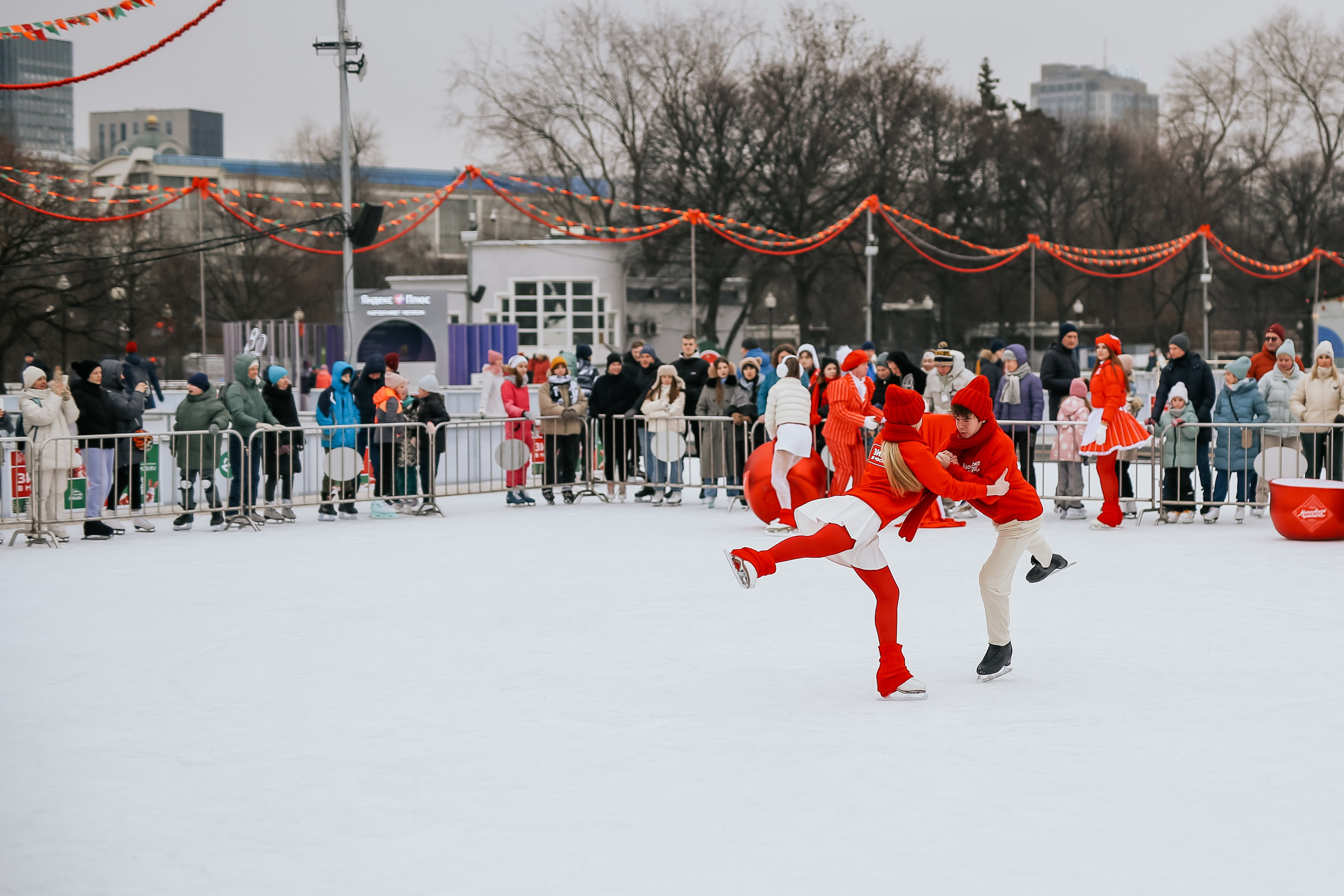 Ледовое шоу Парк Культуры проект Московское Чаепитие. Фотограф и видеограф Анна Домашенко