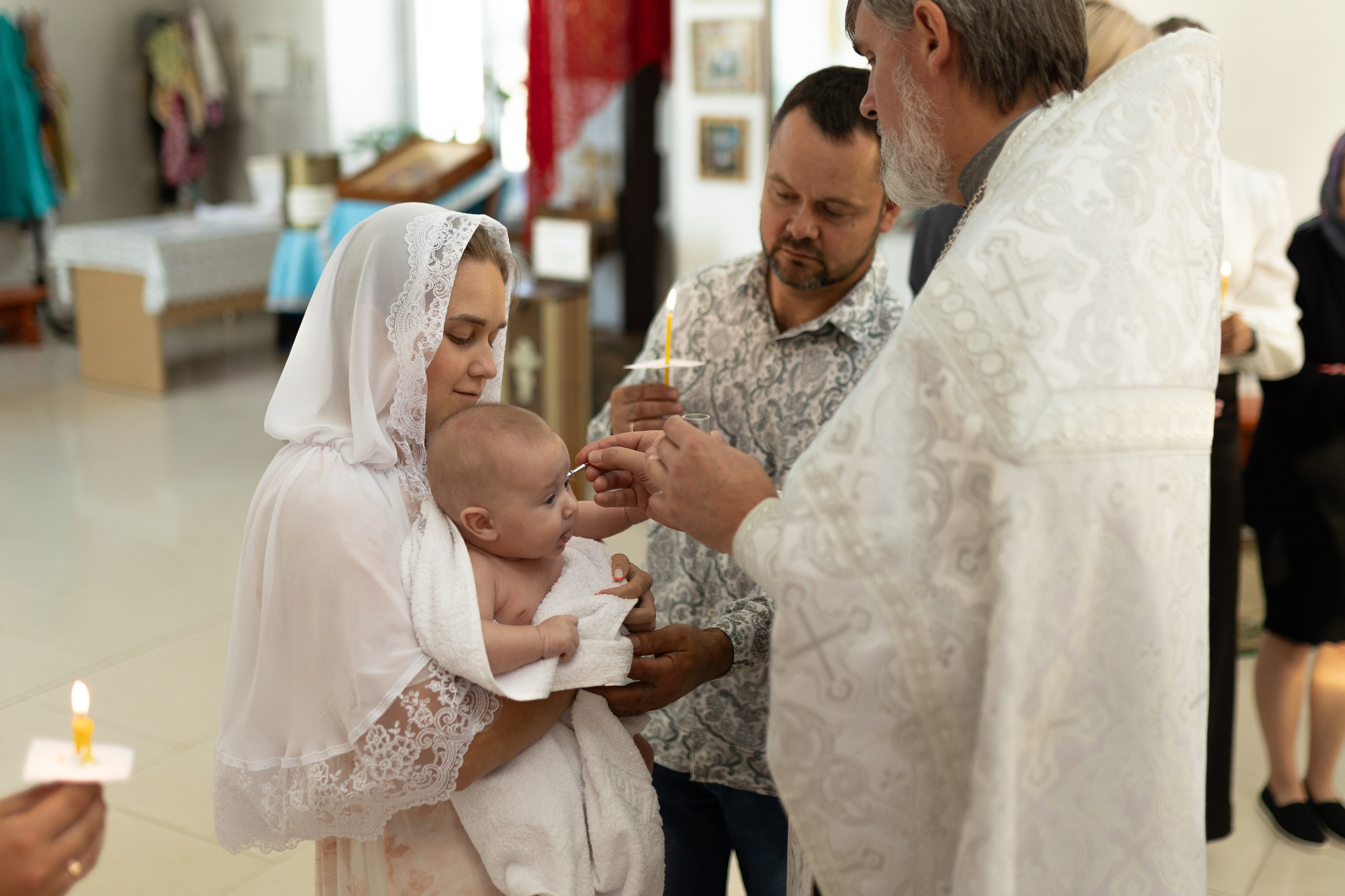 Крещение Артёма (все фото с таинсвта крещения). Фотограф новорожденных. Детский и семейный фотограф Марьяна Юдина
