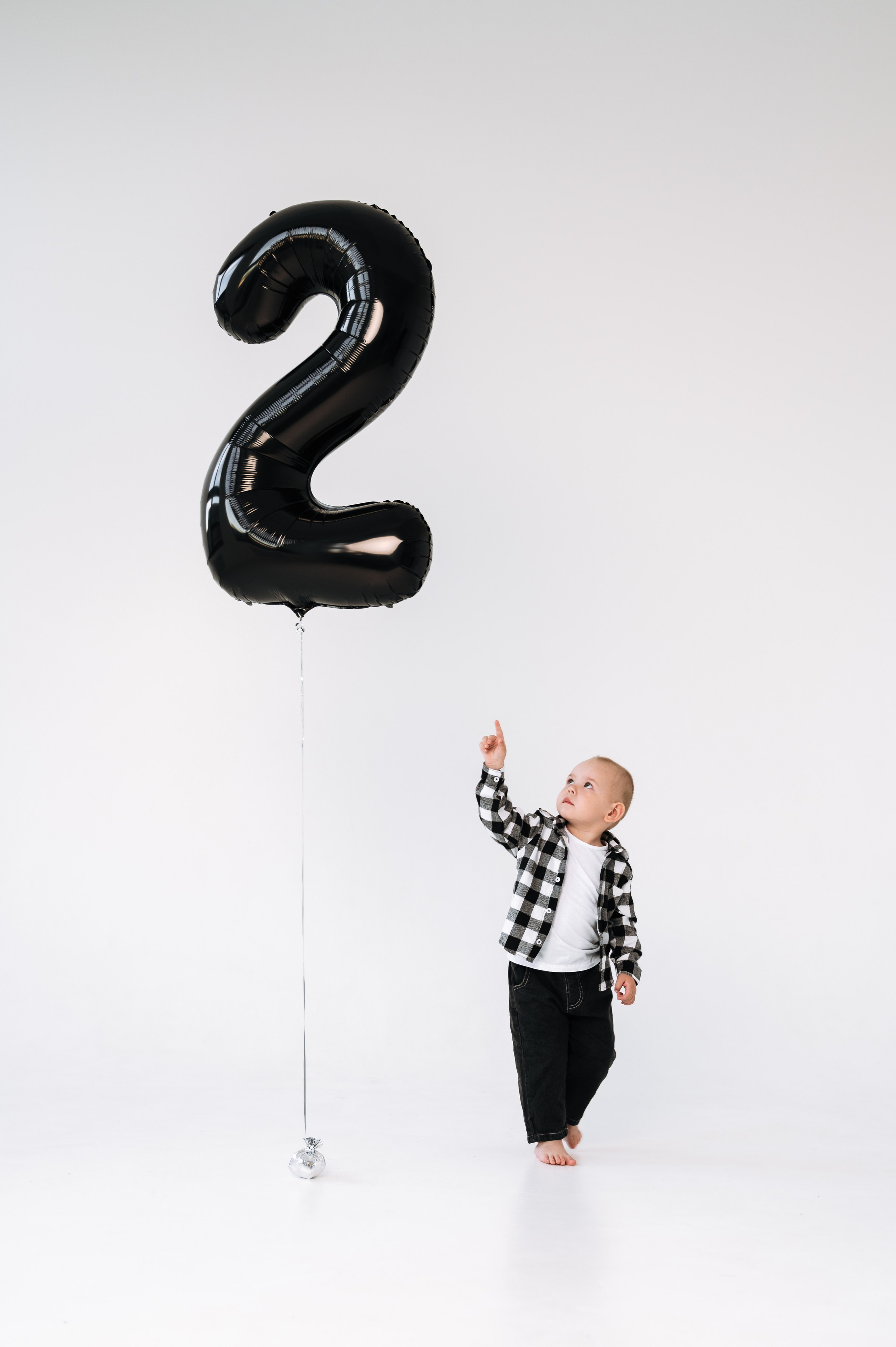 фотосессия ко дню рождения мальчика 2 года с шариком