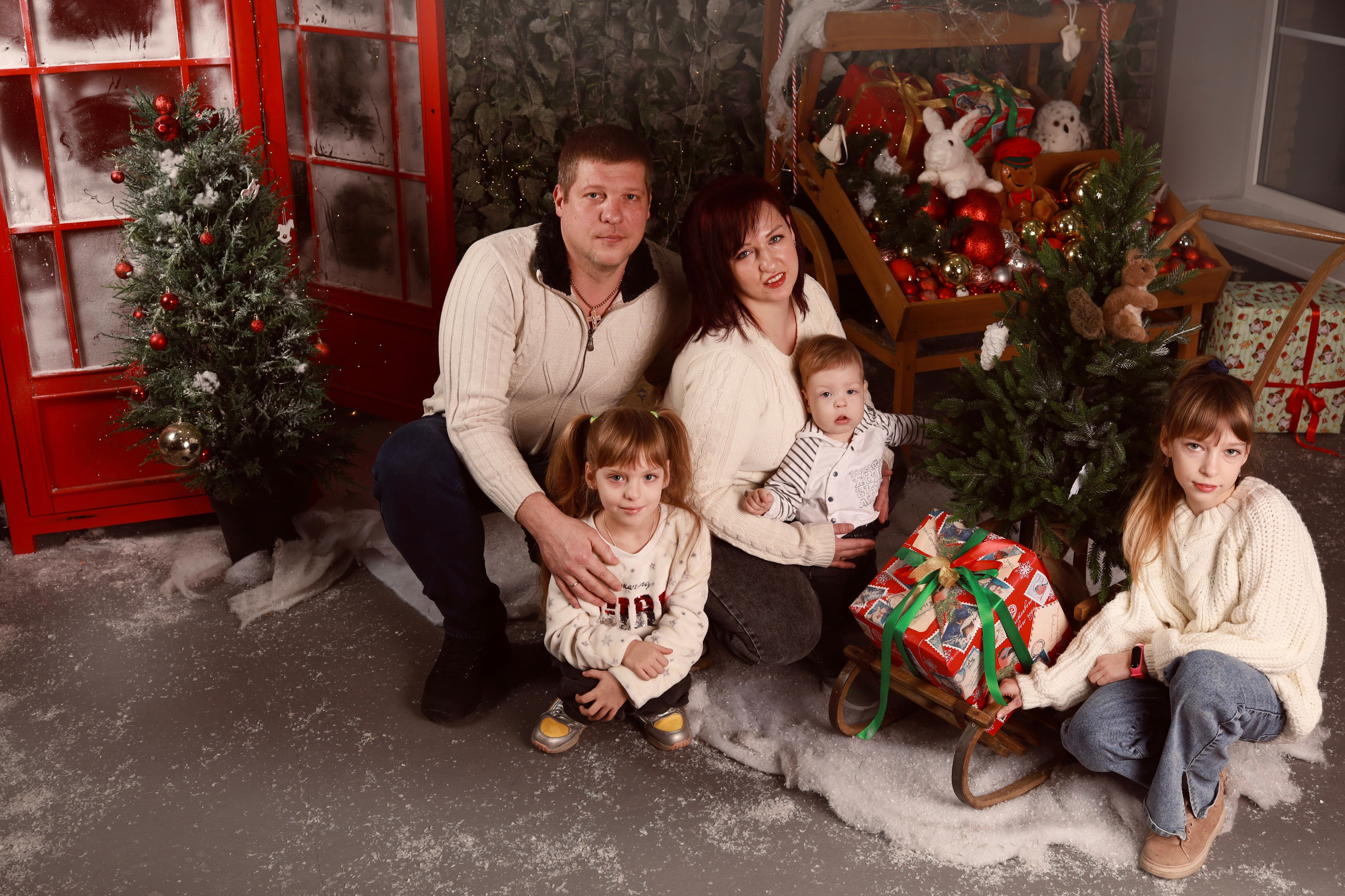 Семейный новый год. Семейный и свадебный фотограф в Минске Юлия Грин