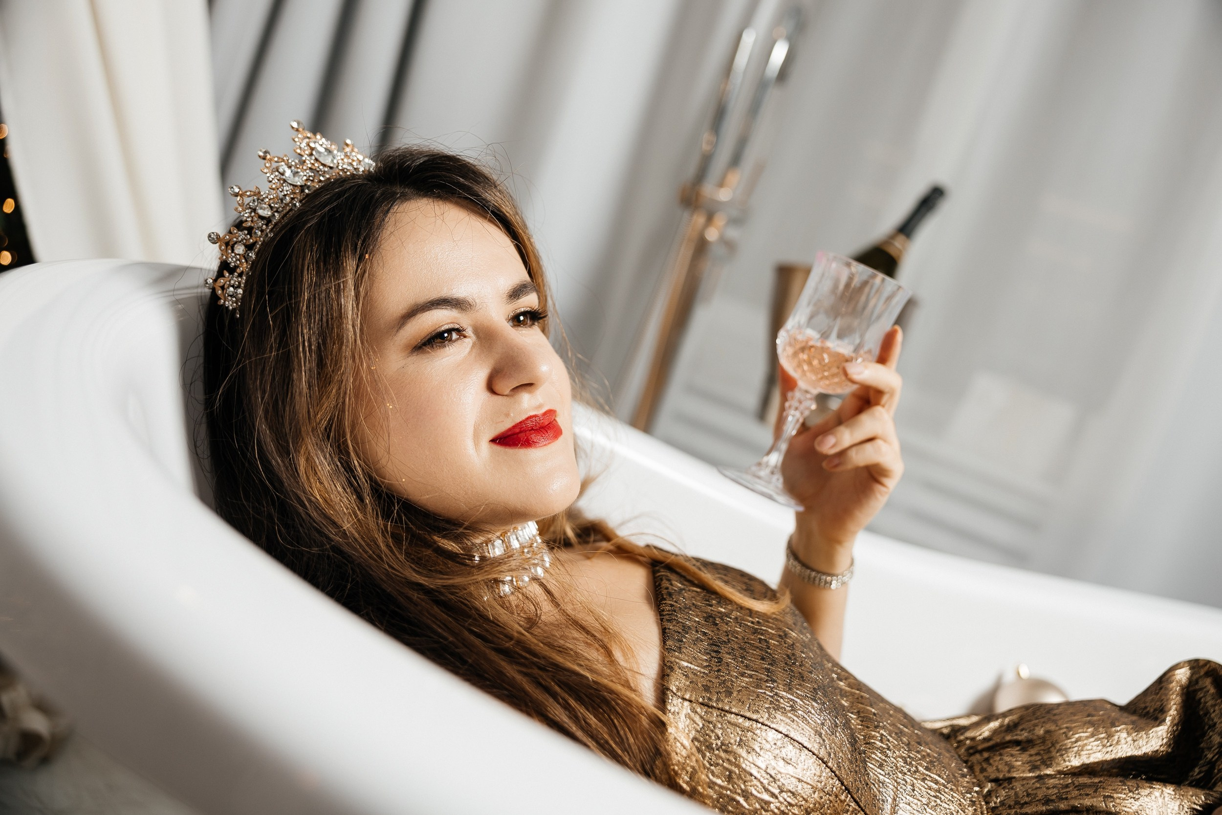 Кадры в ванне