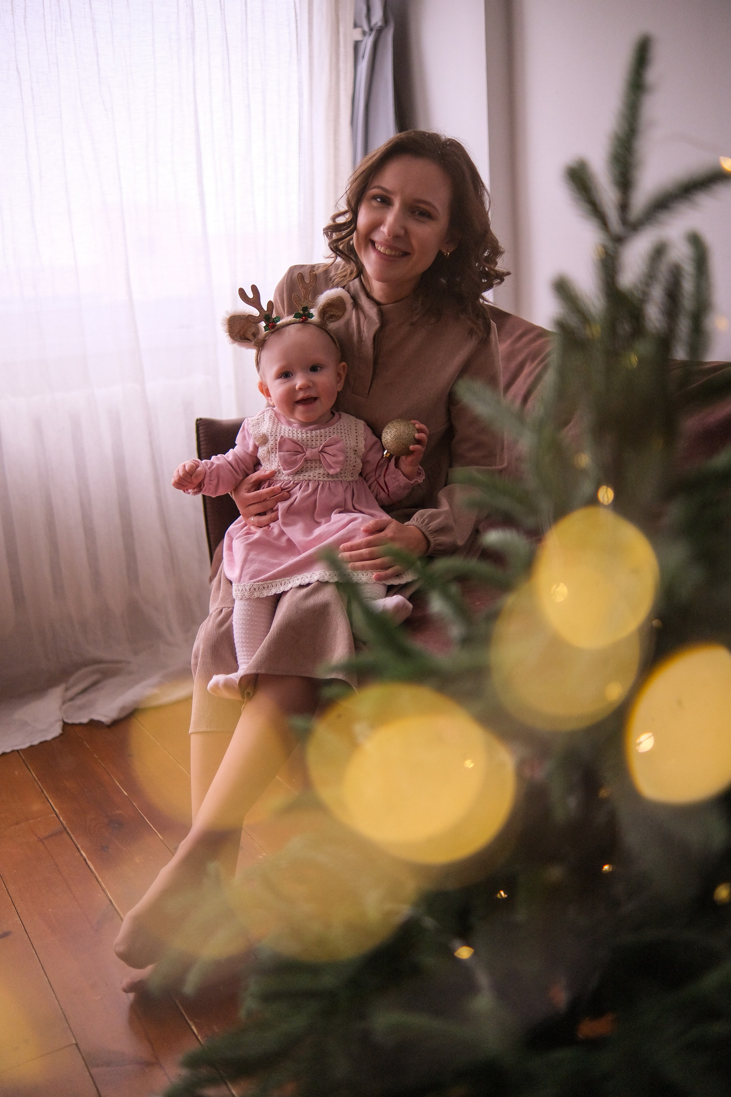 Елена и Ника. Семейный детский ньюборн фотограф в Москве Марта Петрова