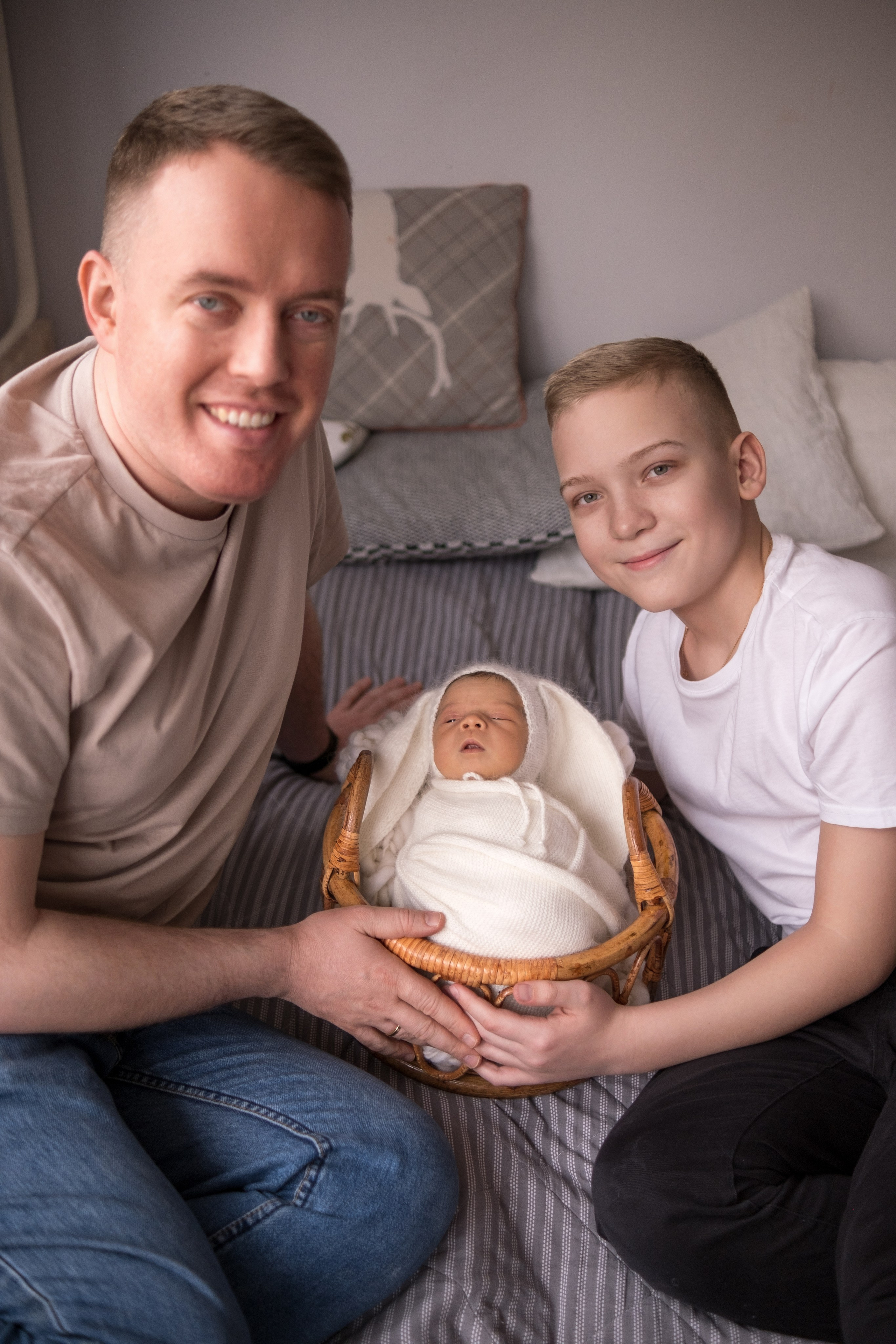 Надежда Ньюборн. Семейный детский ньюборн фотограф в Москве Марта Петрова