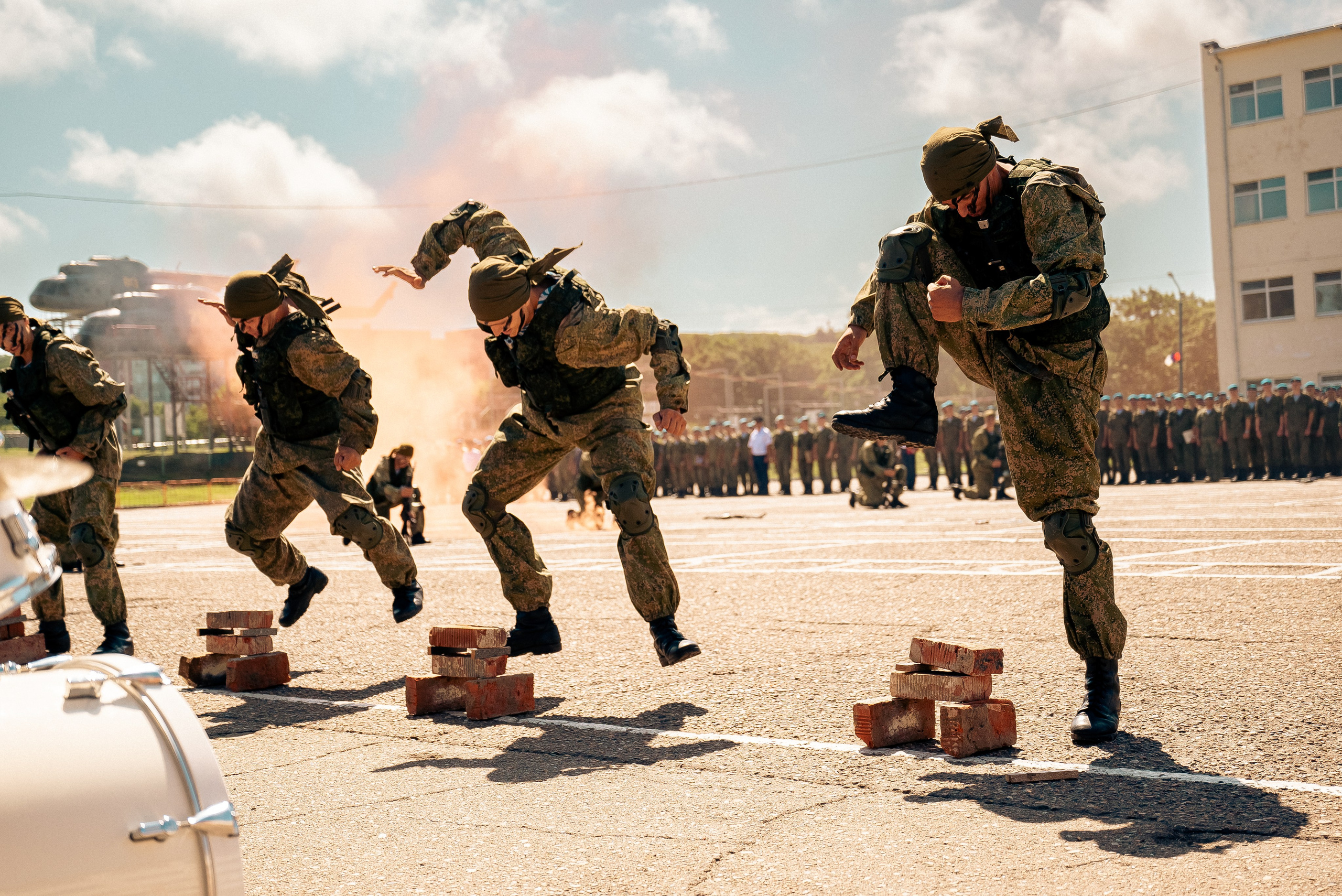 День ВДВ в г. Уссурийске