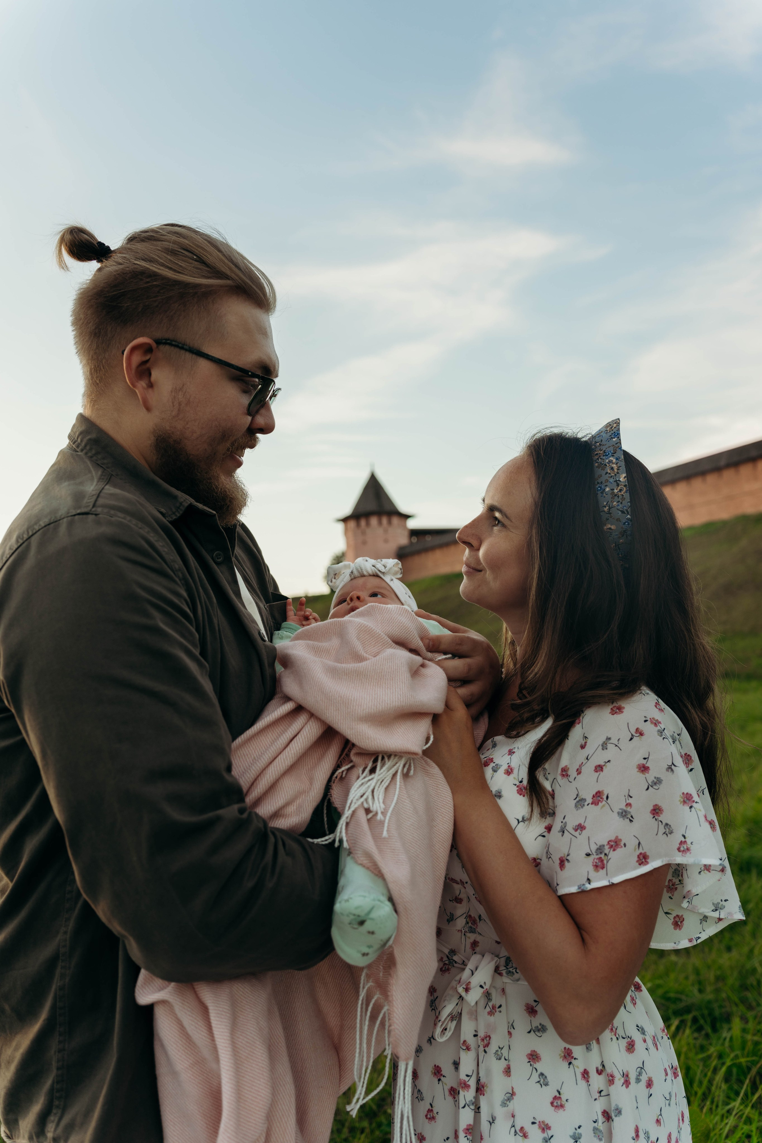 Семейная фотопрогулка по Суздалю. Семейный и портретный фотограф во Владимире и Суздале