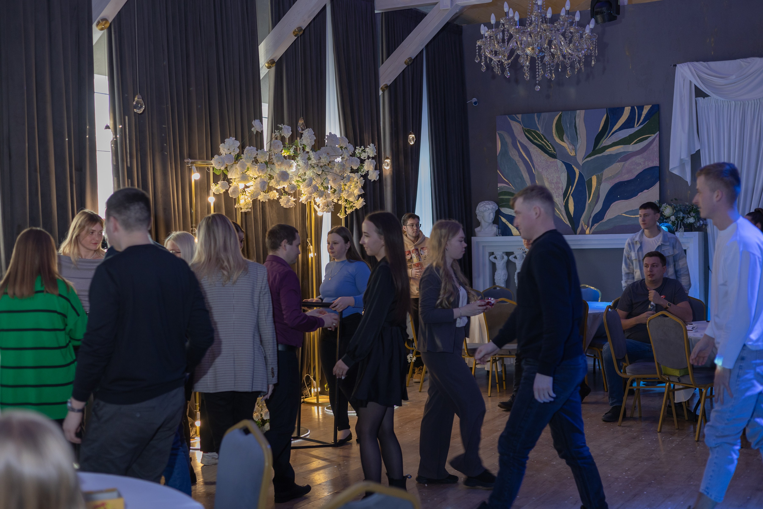 Свадебное чаепитие для молодоженов