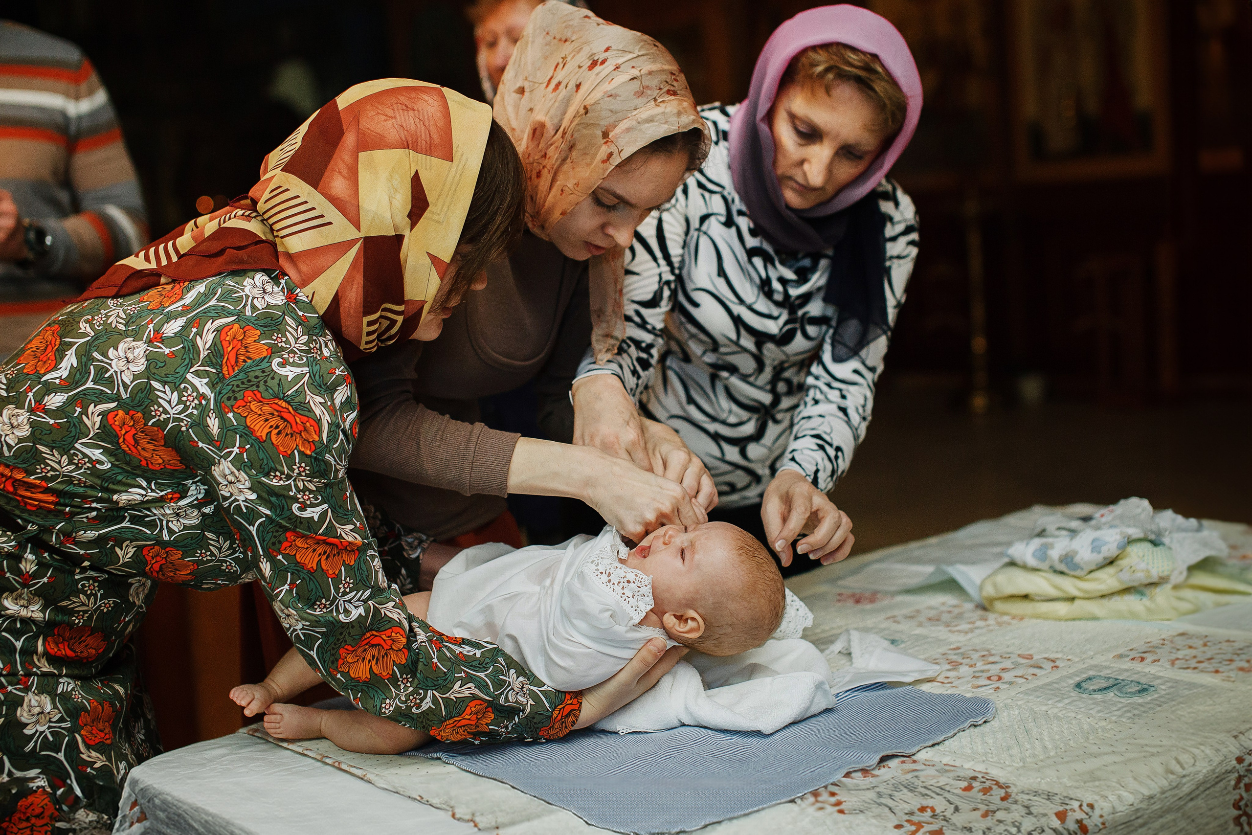 Фотосессия таинства крещения. Фотограф в Москве и Люберцах Анна Ушакова