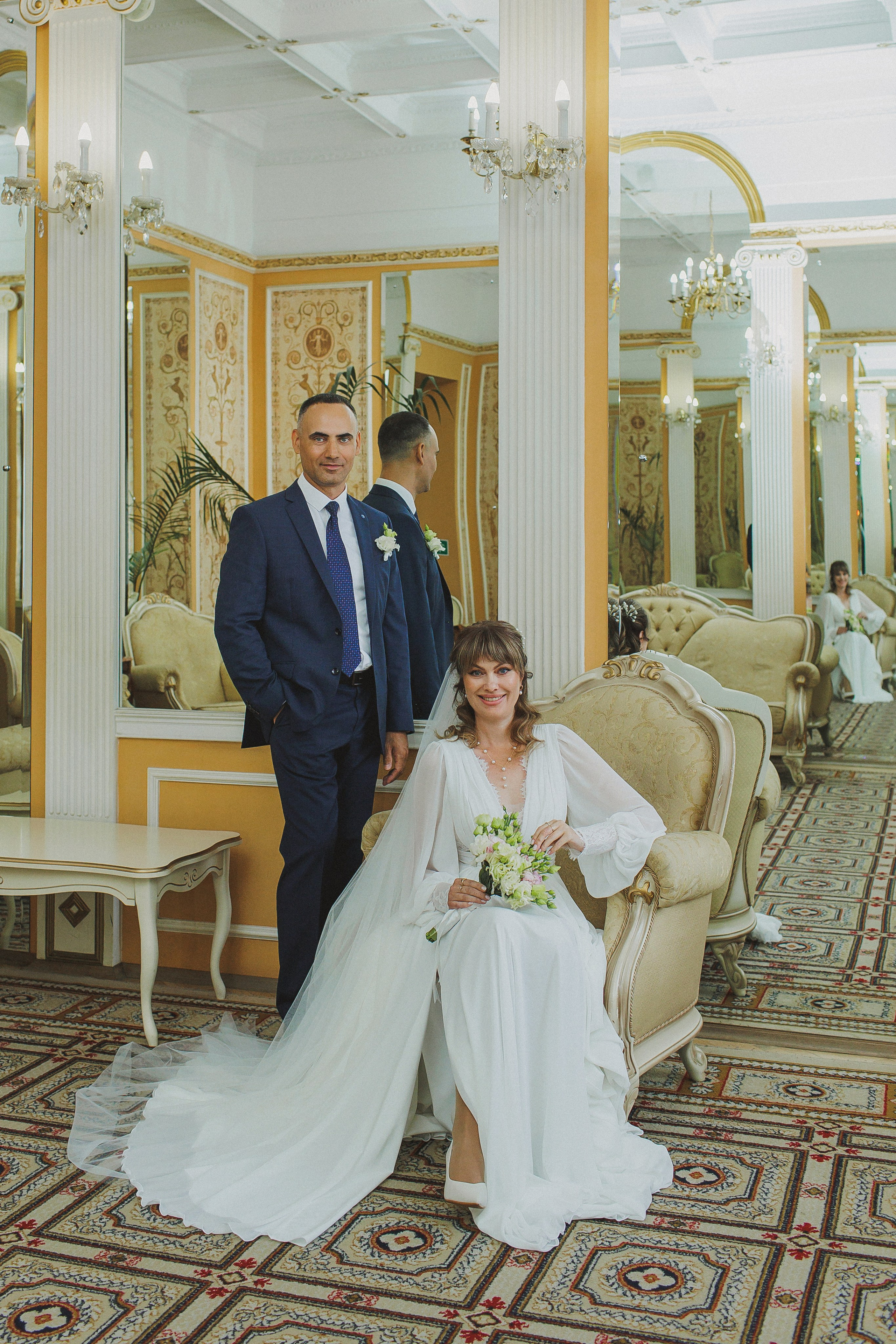 Свадебная фотосессия в Кусково. Фотограф в Москве и Люберцах Анна Ушакова