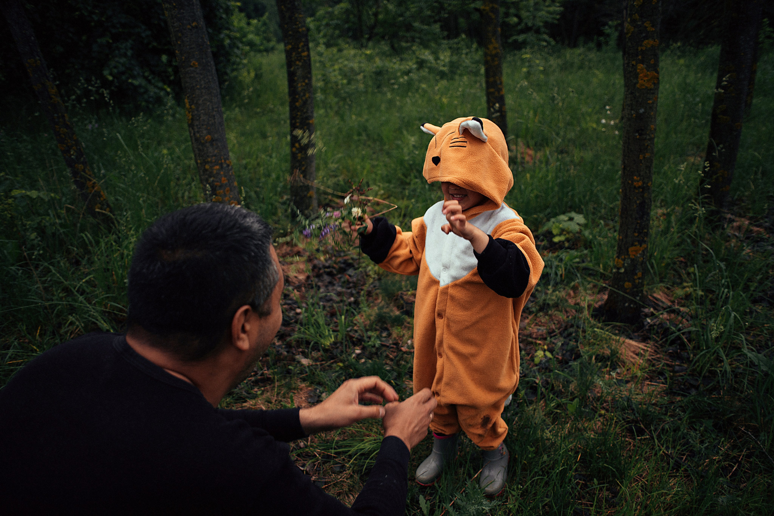 Алиса и ее папа. Фотограф Шудра Яна