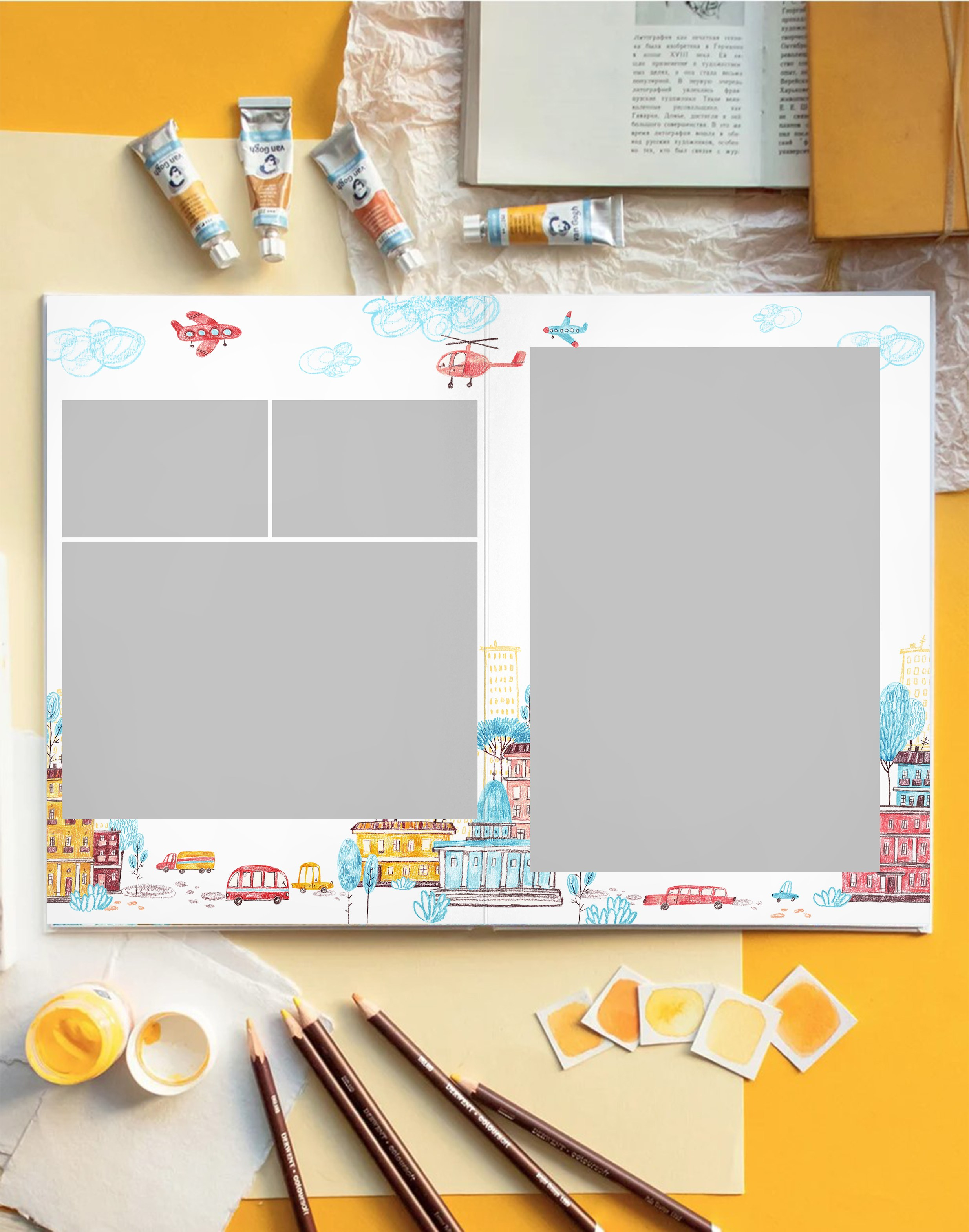 Дизайн фотокниг для детского сада. Фотоальбомы для выпускников школ и детских садов в Республике Алтай и за её пределами