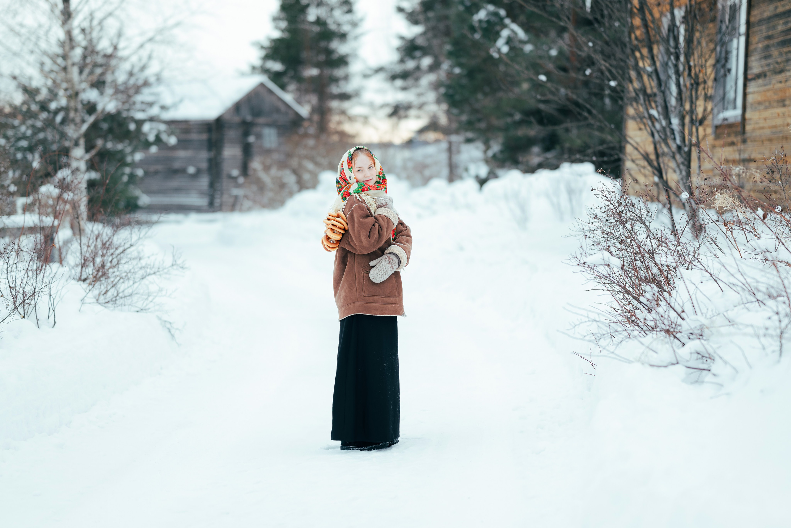 Русская красавица. Фотограф Екатерина Шишкина. Питкяранта. Карелия
