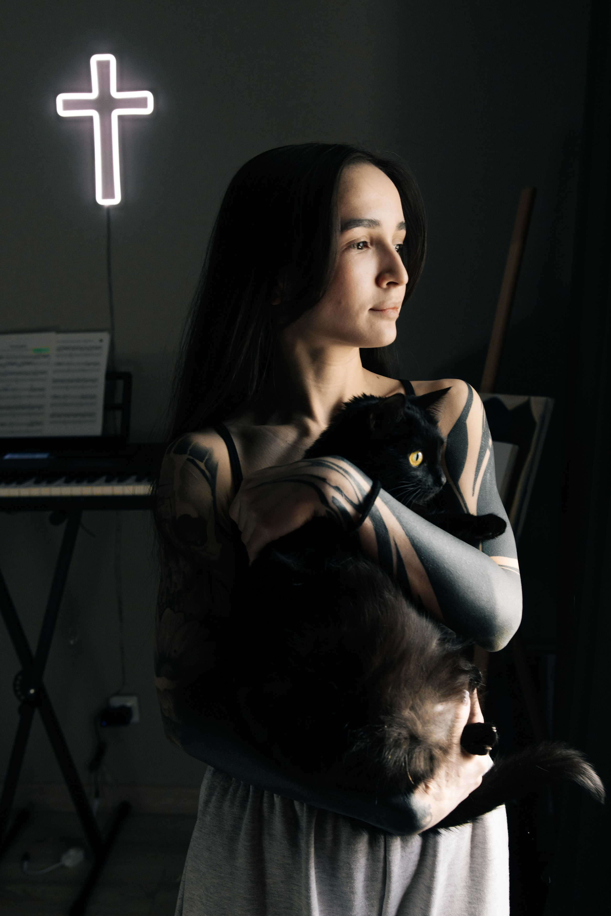 Кристина и Багира. Ксения Цыгир, фотограф в Петербурге