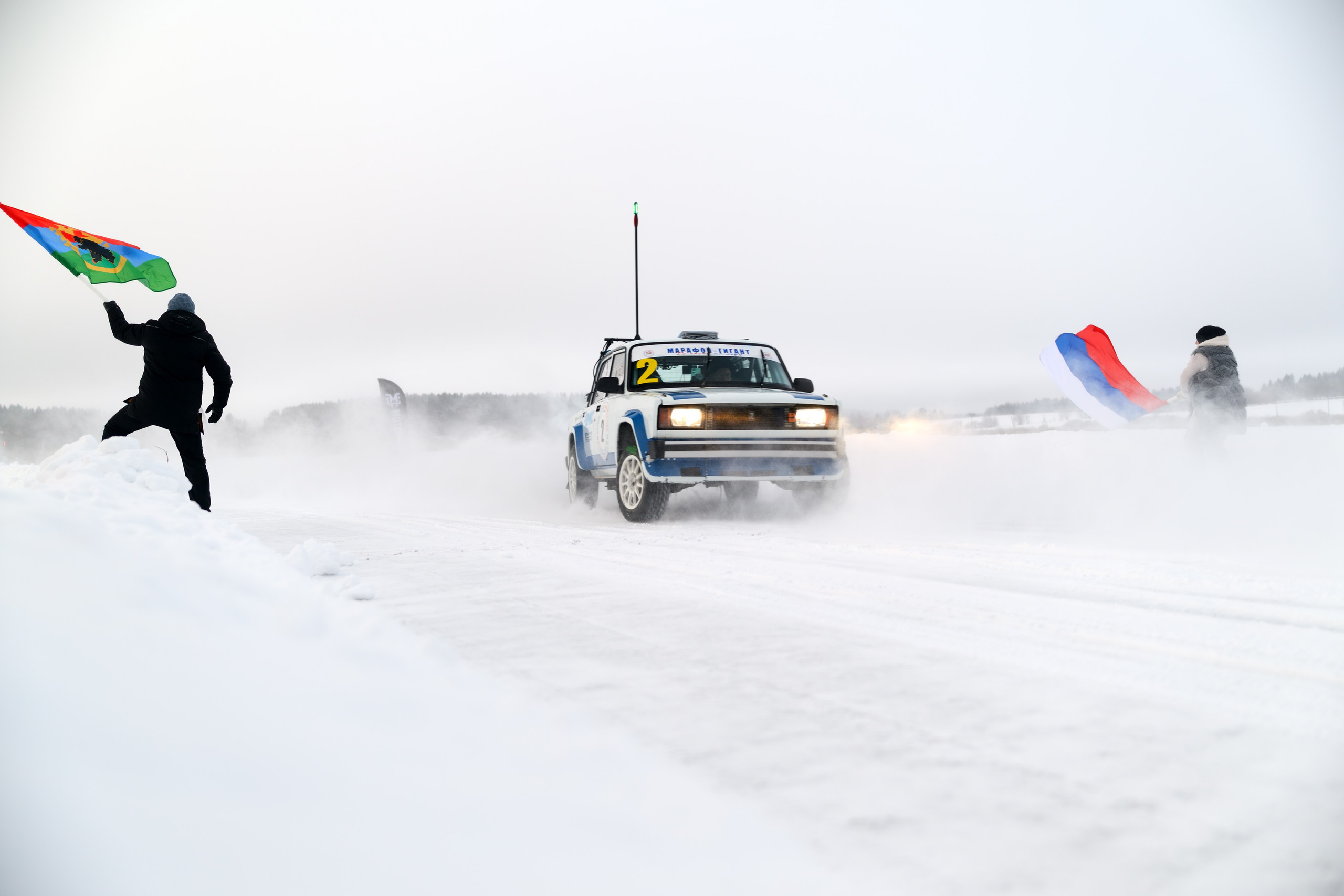 2026 «Зимний Драйв в Карелии» Авто Марафон-гигант «25 часов на льду». Авто и мотоспорт — фотограф Антон Медведев iCoguar
