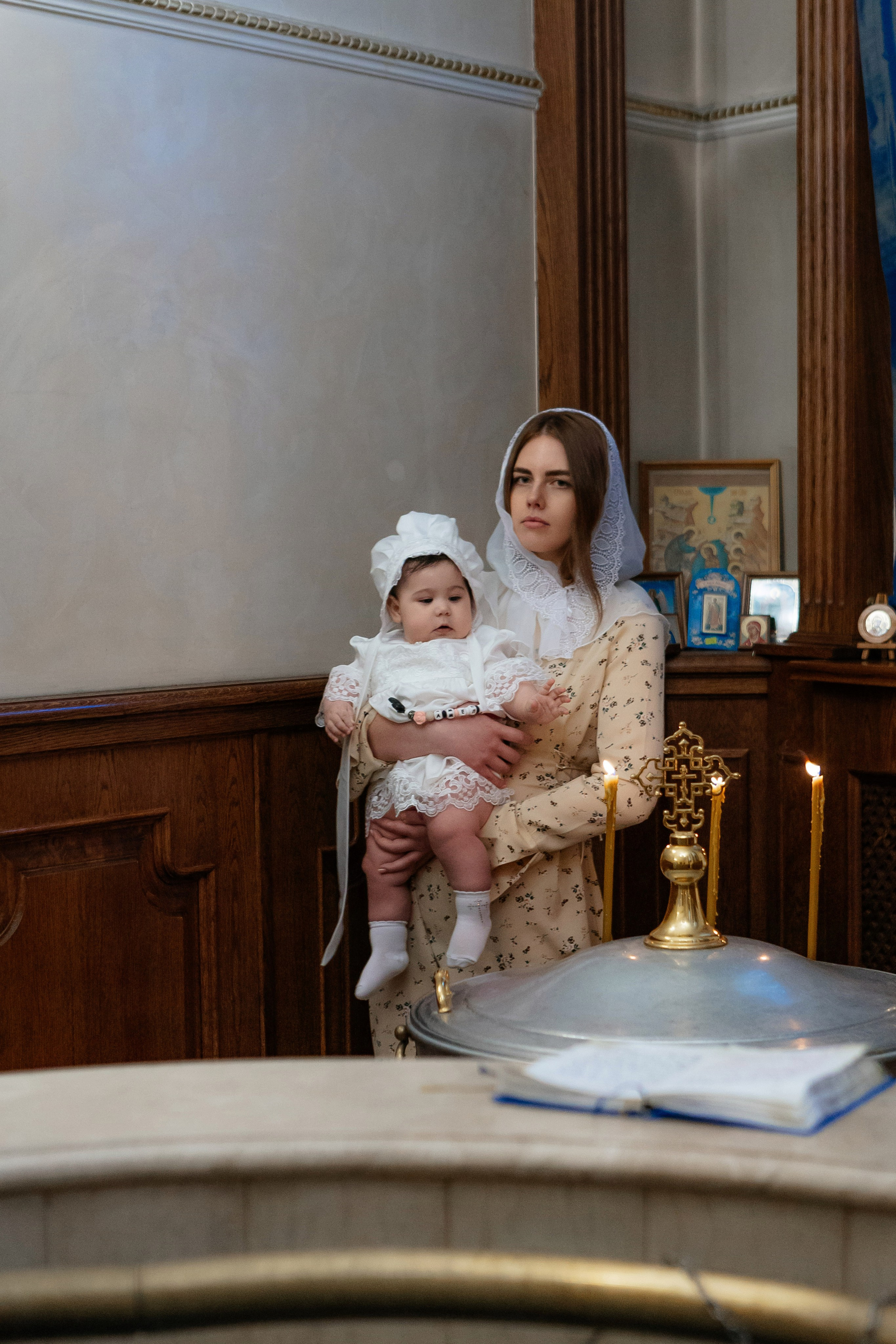 Крещение Амелии. Семейный и детский фотограф в Москве Александра Мак