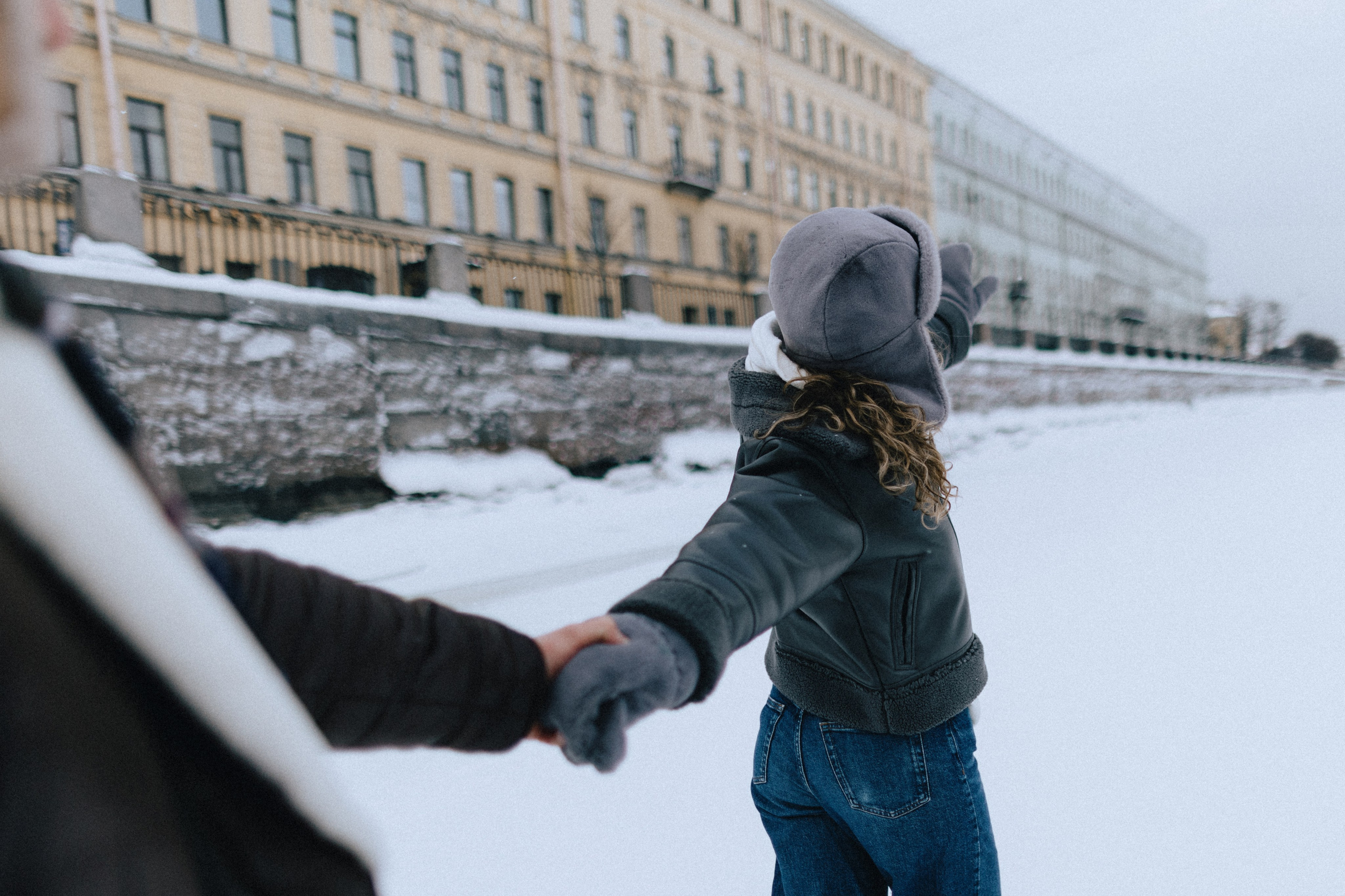 Зима на Фонтанке. Юлия Анисимова — свадебный и семейный фотограф в Санкт-Петербурге