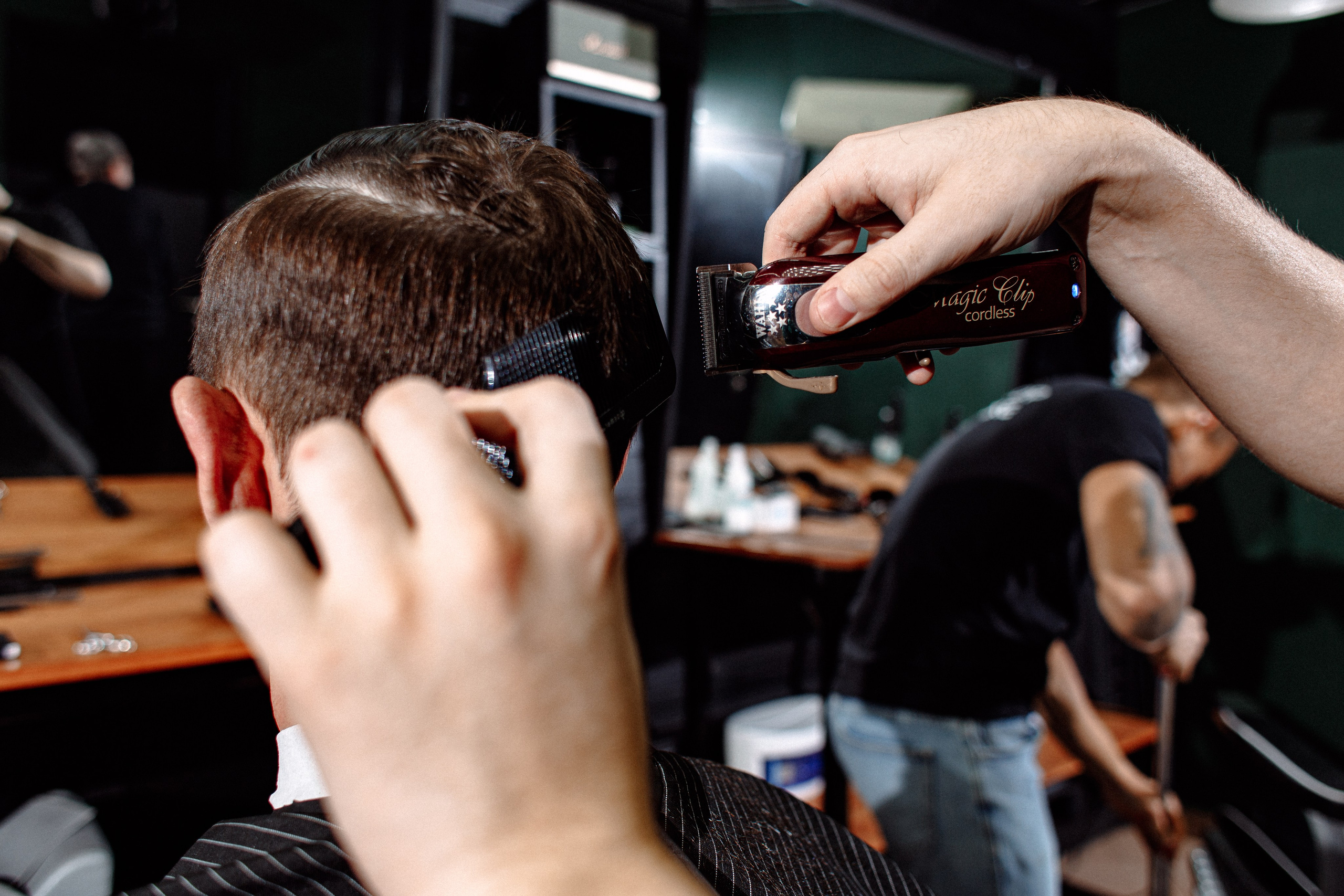 Съёмка барбершопа в Нижнем Новгороде.