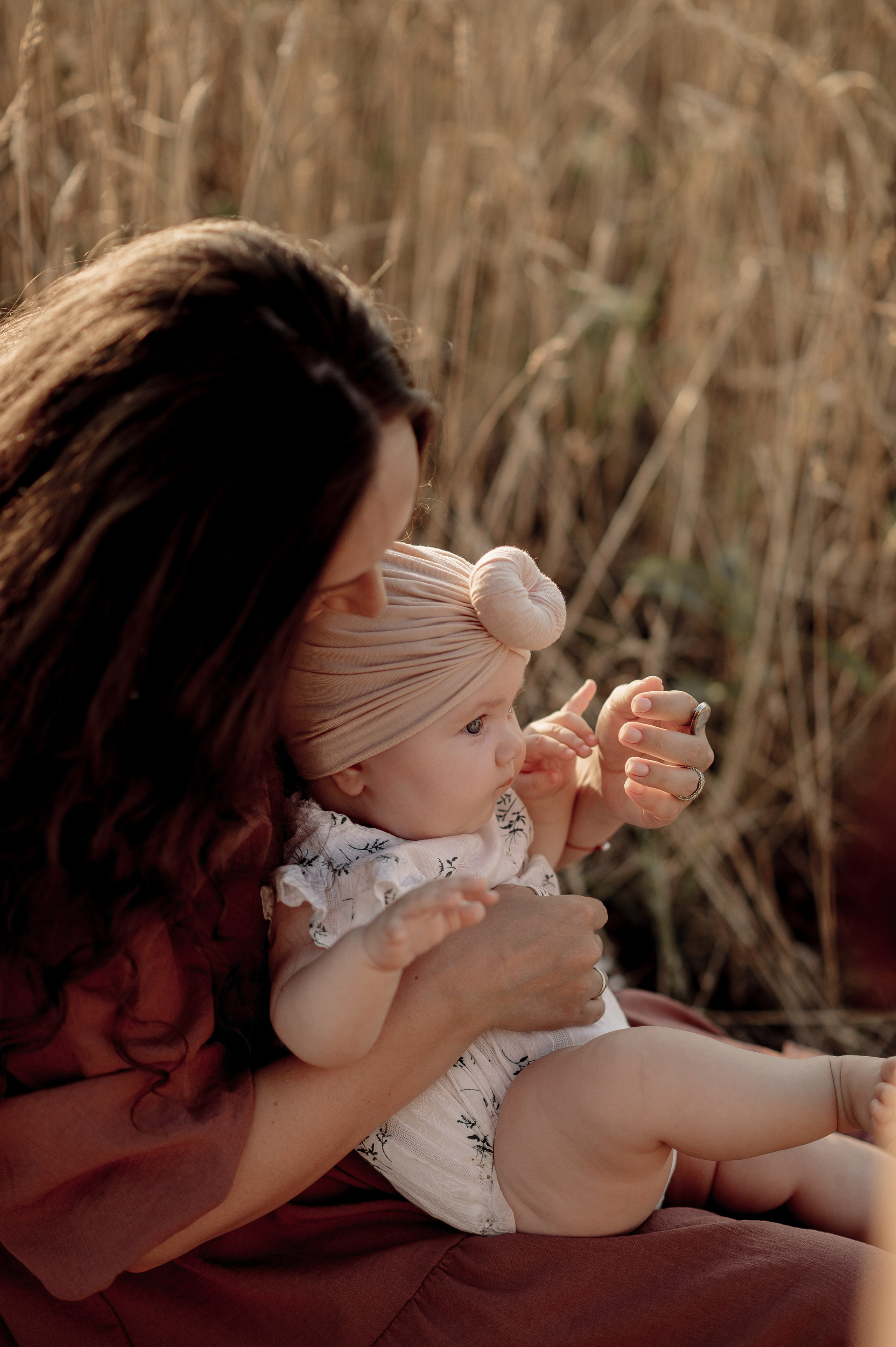 В пшенице. Фотограф Мария Стрелкова