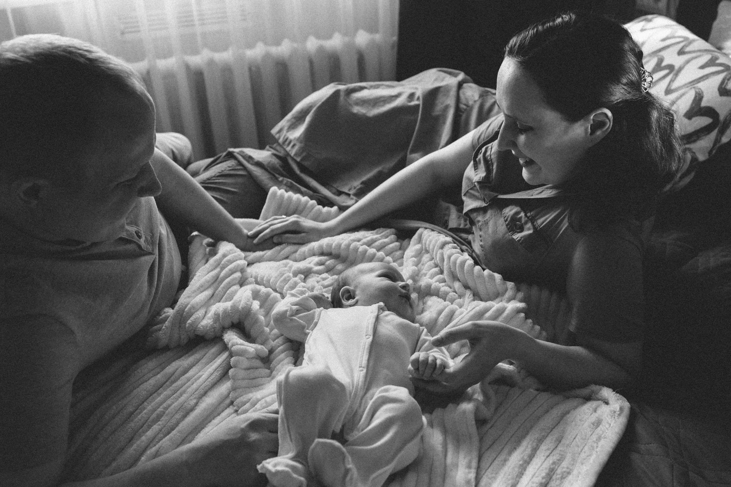 Дёмушке 1 месяц. Lifestyle семейный и детский фотограф в Омске Иванова Екатерина