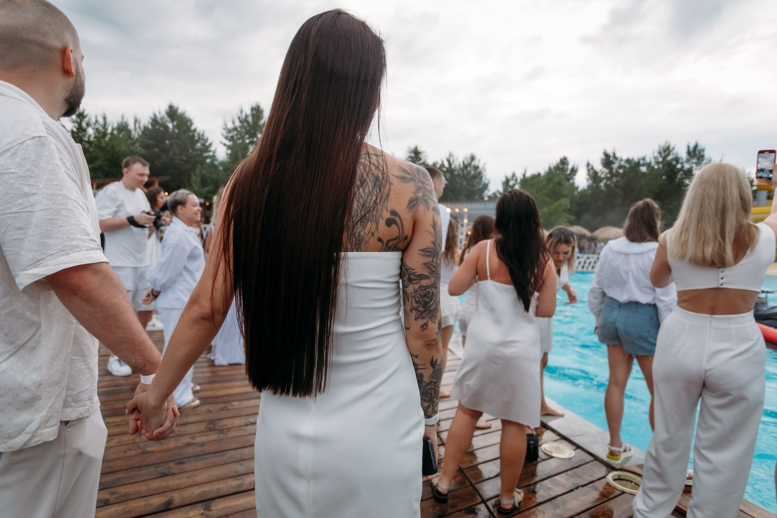 White Party @ Бархат парк. Репортажный фотограф Максим Полянский. Москва, Санкт-Петербург, Красноярск