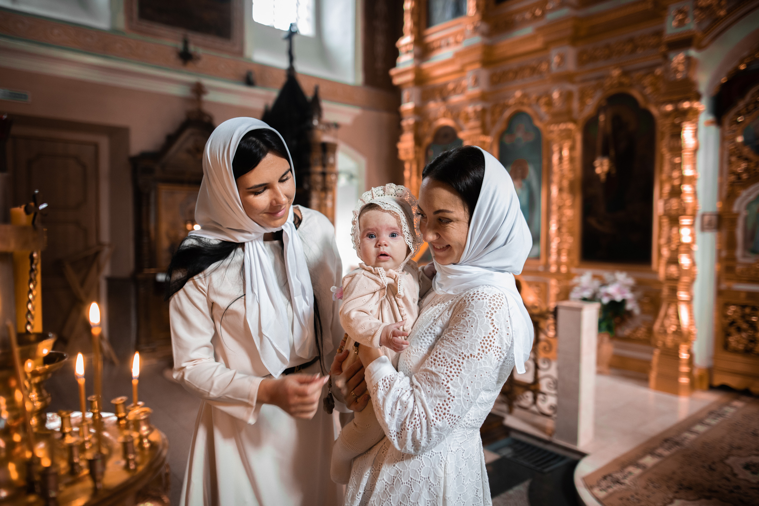 Крещение в Церкови Преображения Господня г. Нижний Новгород. Фотограф на крещение и венчание в Нижнем Новгороде.Свадебный Фотограф