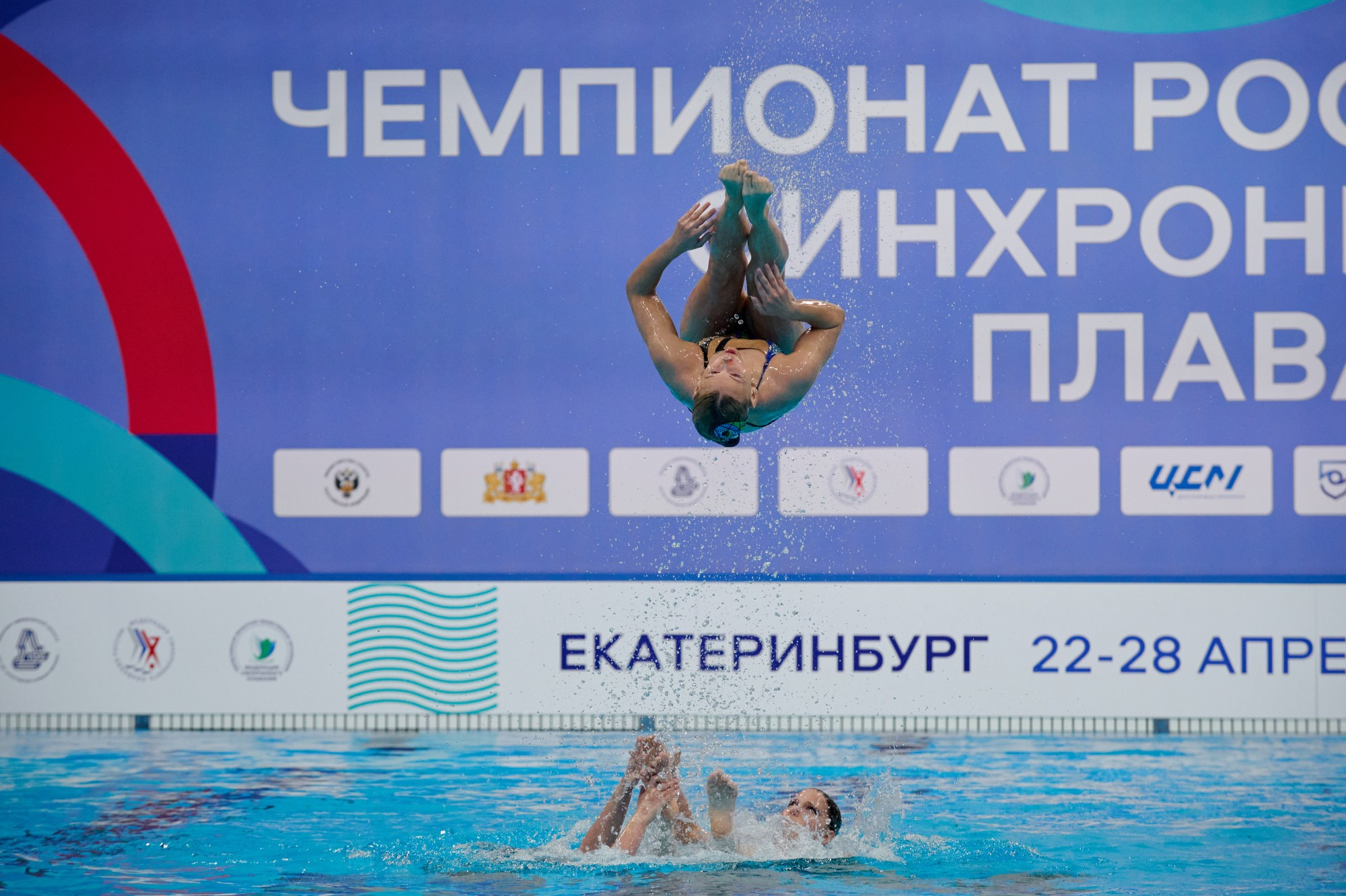 Чемпионат России Синхронное плавание 2024. Мезенцев Евгений фотограф