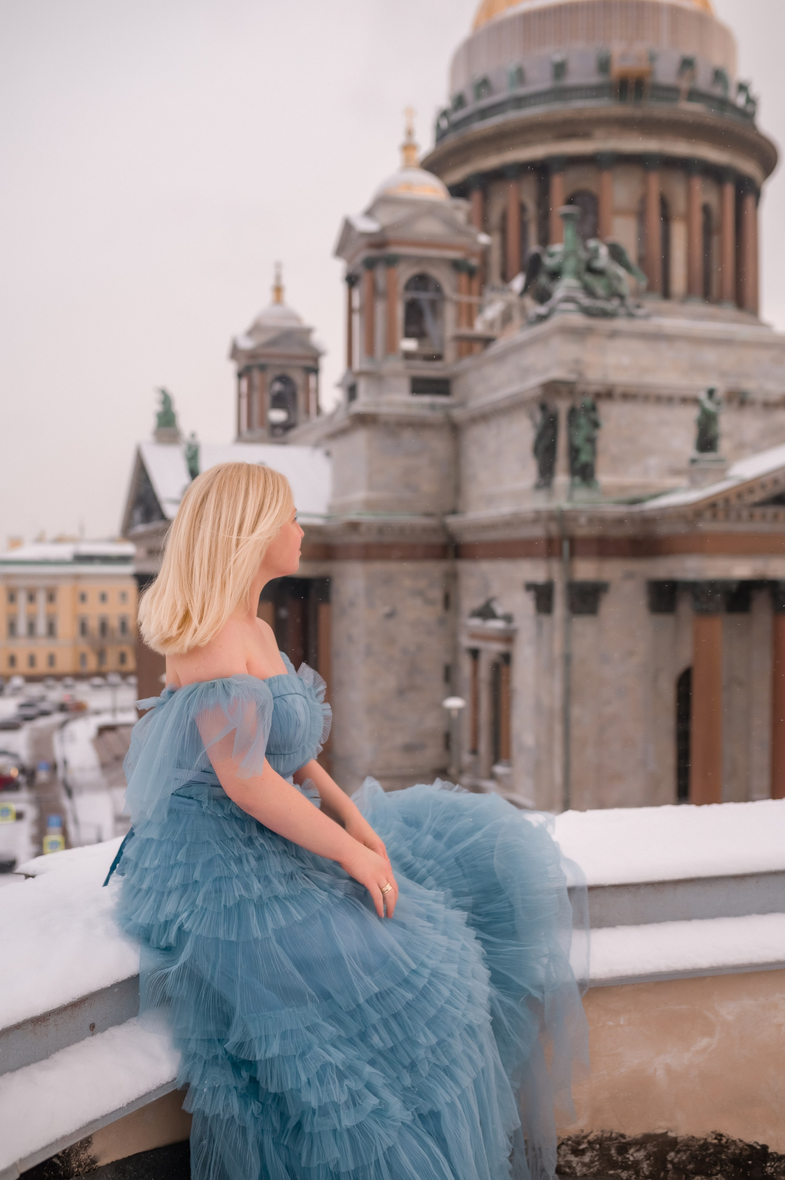 Фотосессия на крыше СПб. Фотограф Юлия Кондратьева