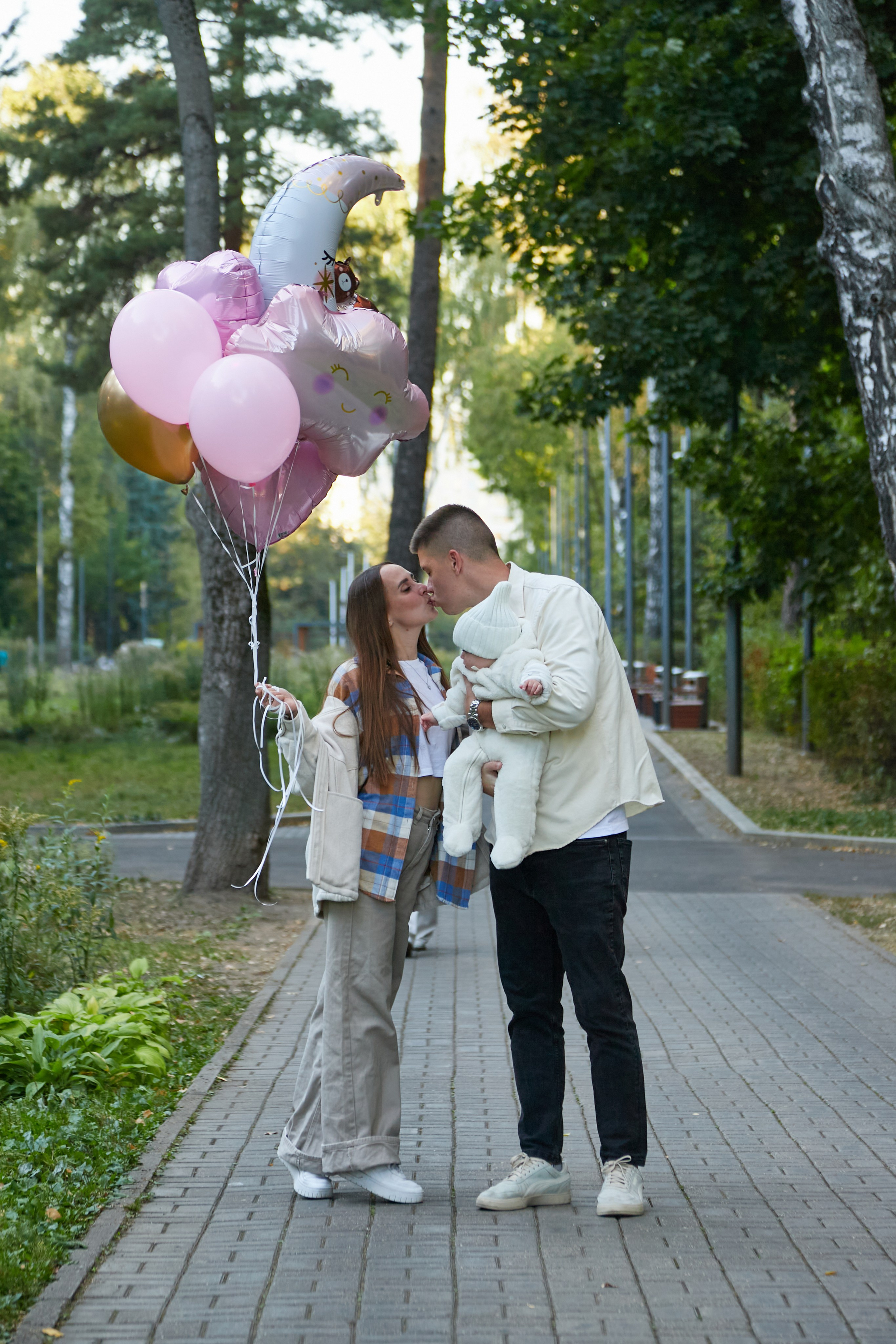 Семейная на улице. Профессиональный фотограф в Москве