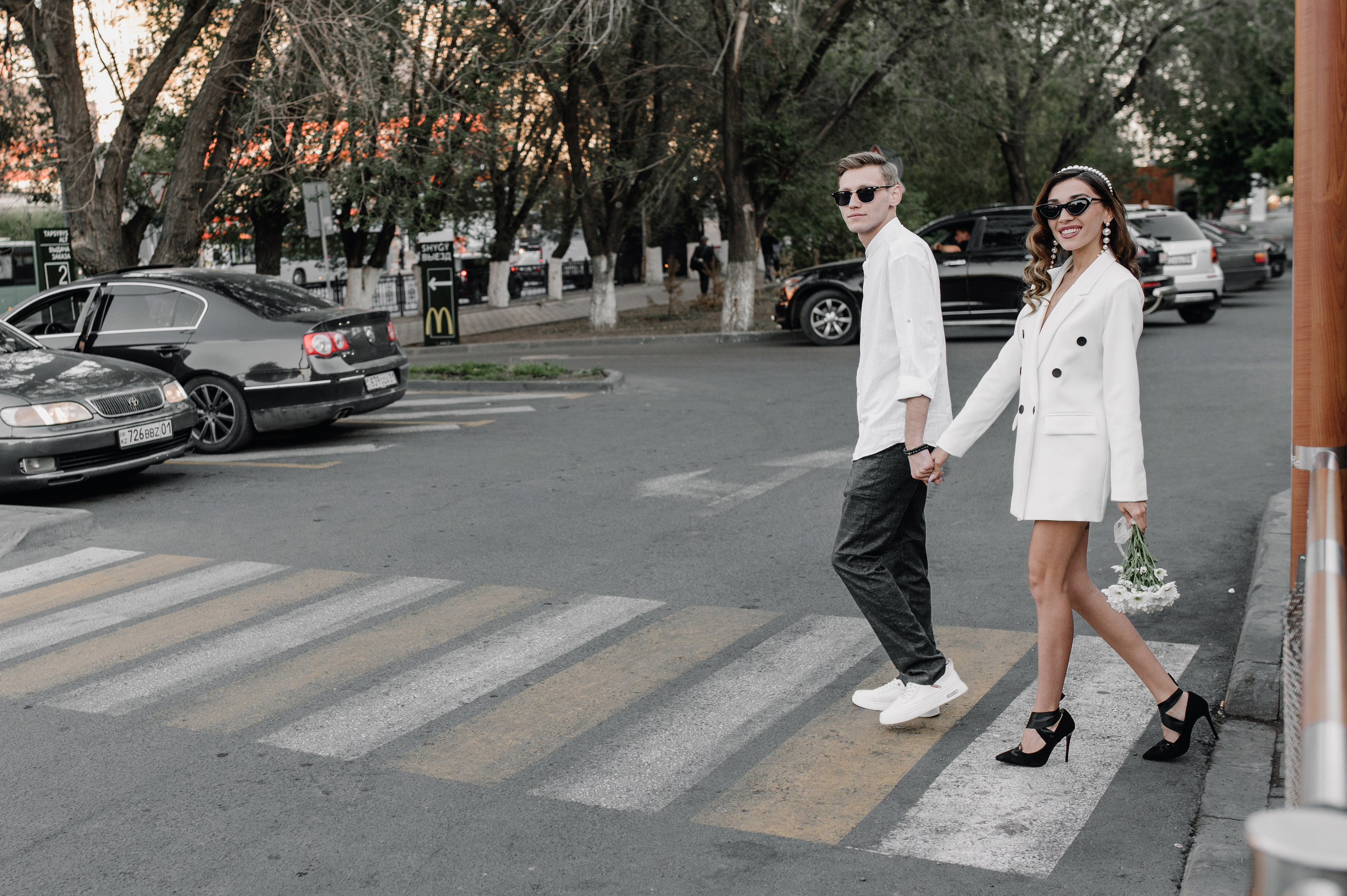 Карина и Кирилл — стильная свадьба в Караганде. Свадебный фотограф Караганда