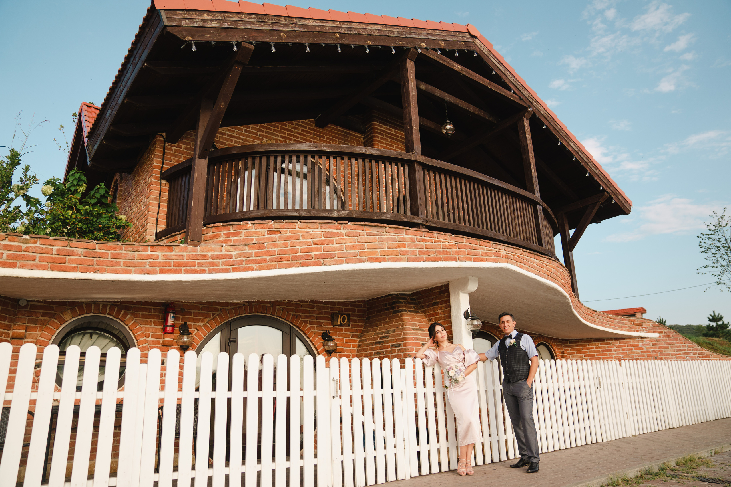 Закат, свадьба 