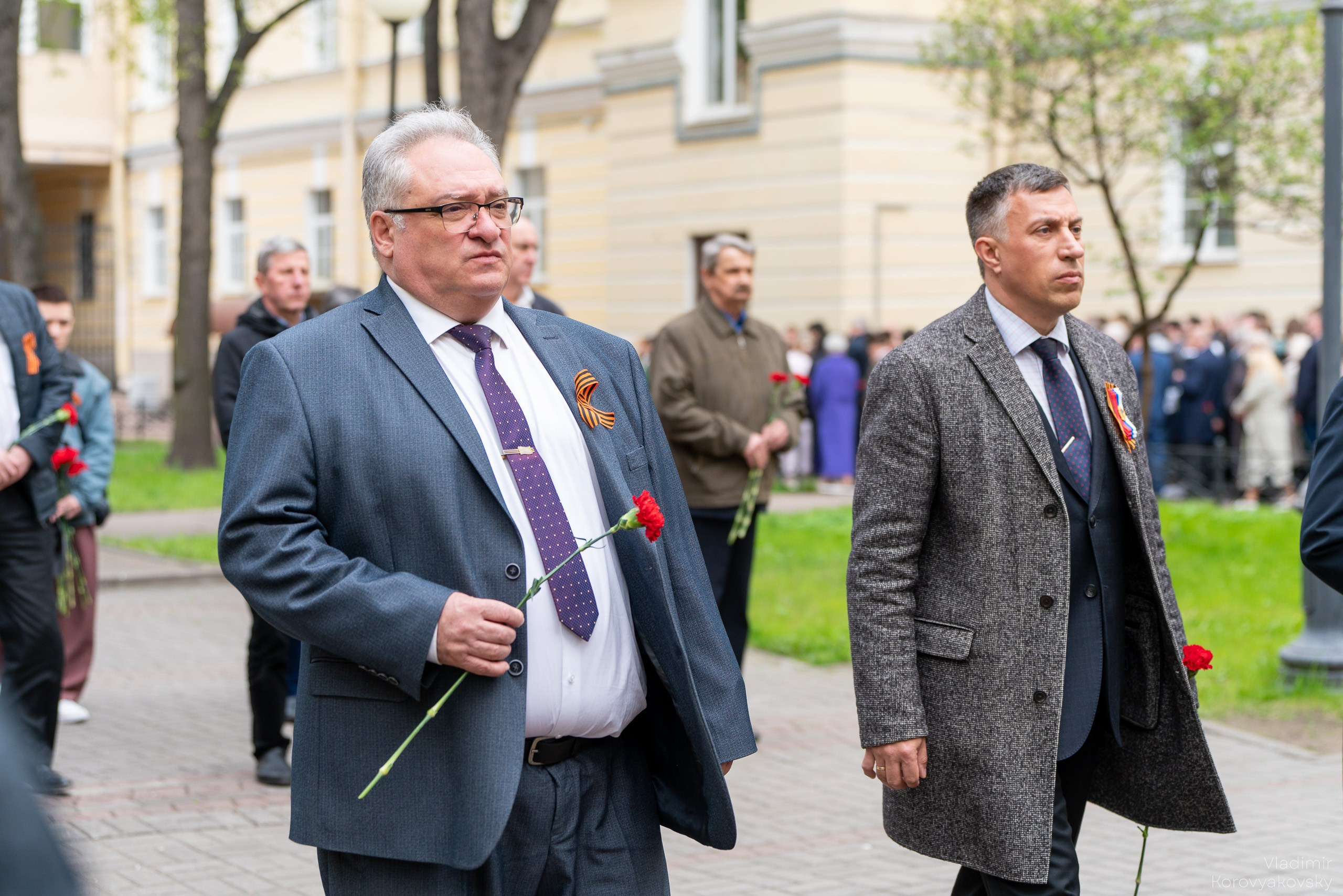 Мероприятия ко Дню Победы. Фотограф Владимир Коровяковский