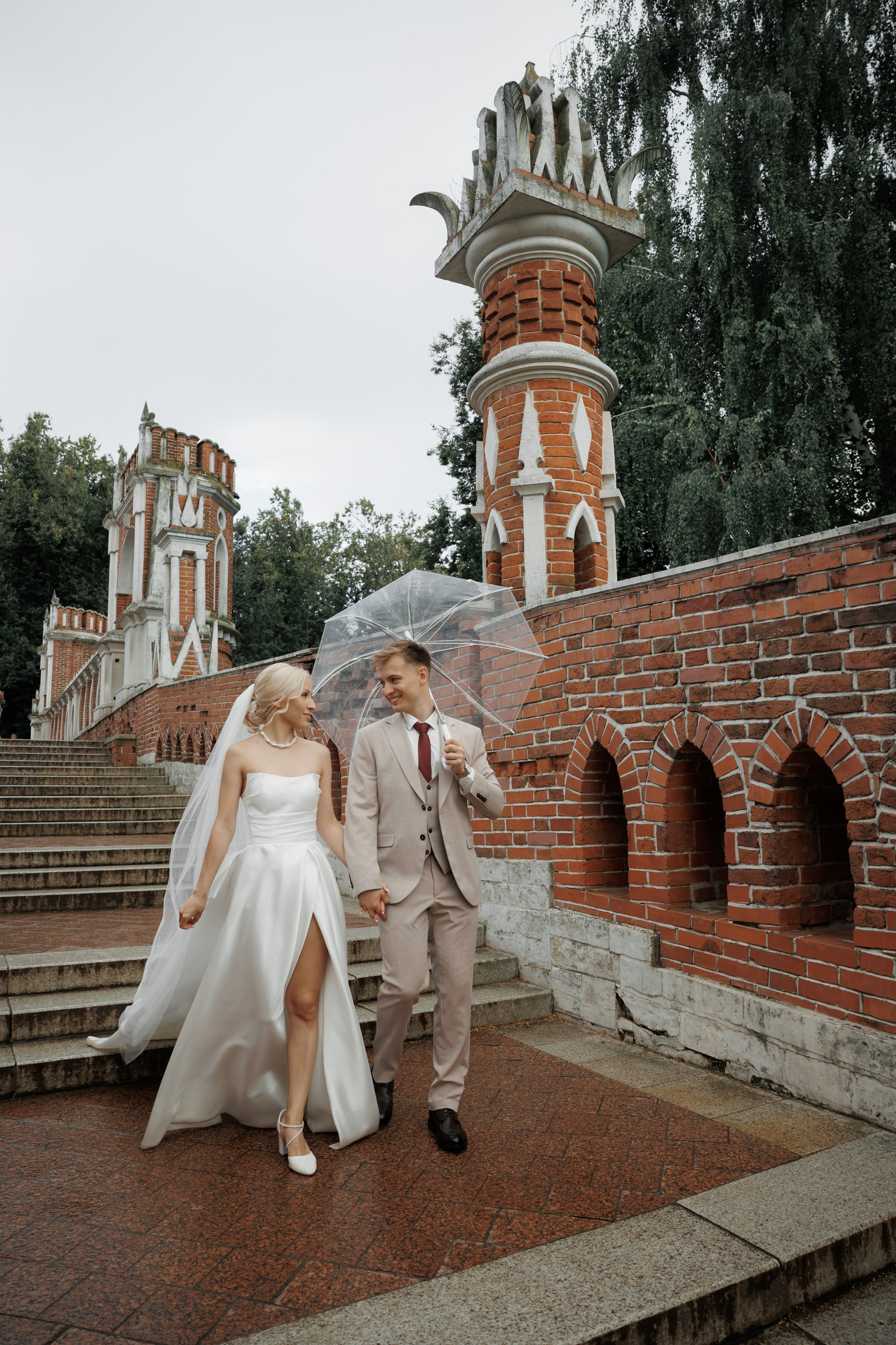 Отель «Милан», Шипиловский ЗАГС, прогулка в парке Царицыно. Свадебный и репортажный фотограф (Москва, Королев и другие)