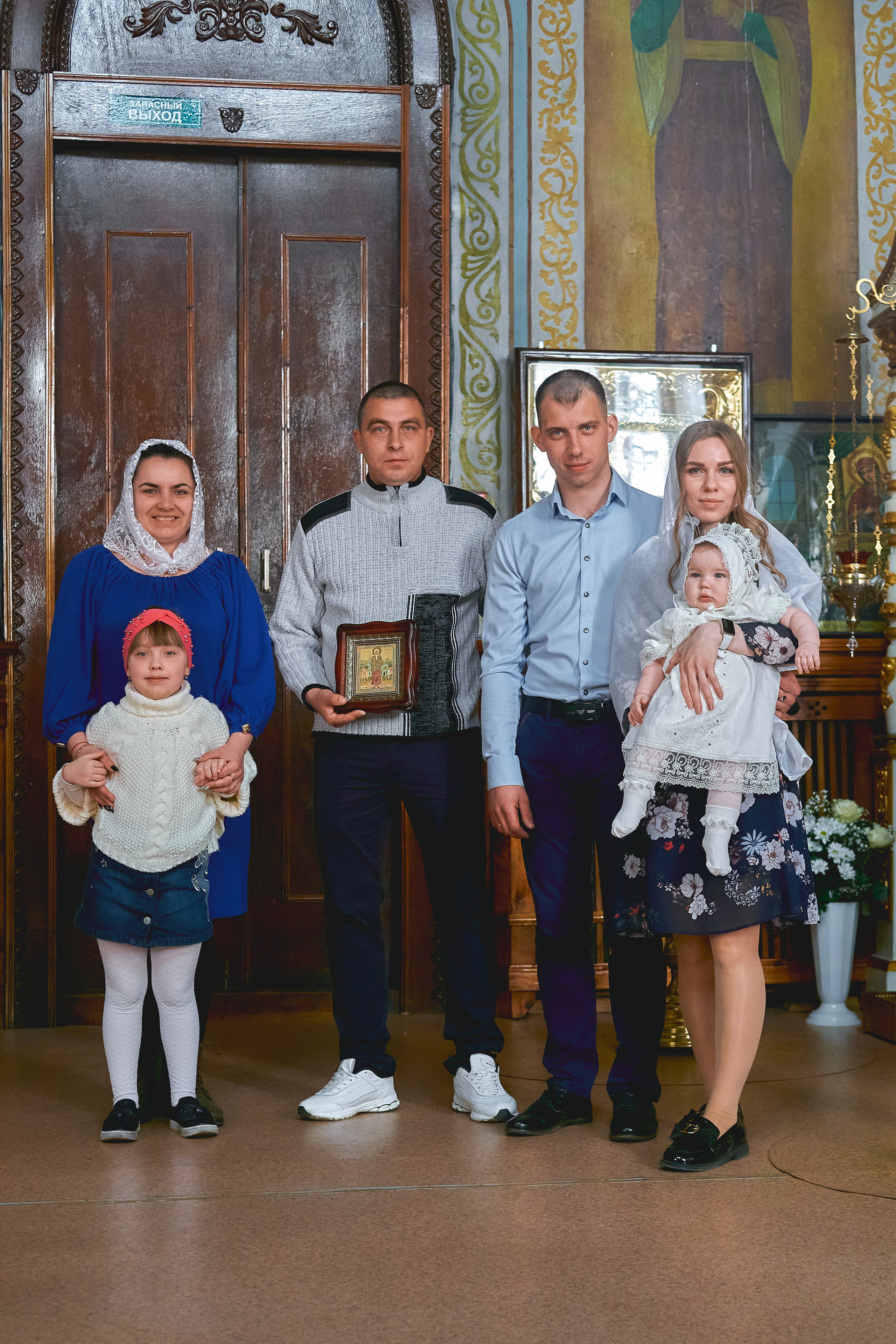 Крещение_семья М. Семейный и женский фотограф в Новомосковске и Узловой Михеева Татьяна