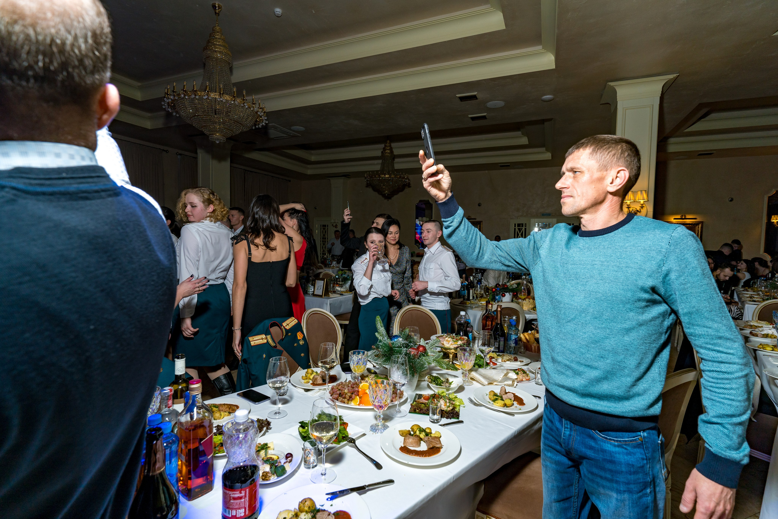 Фотосъемка выпуска военной академии и вручение дипломов