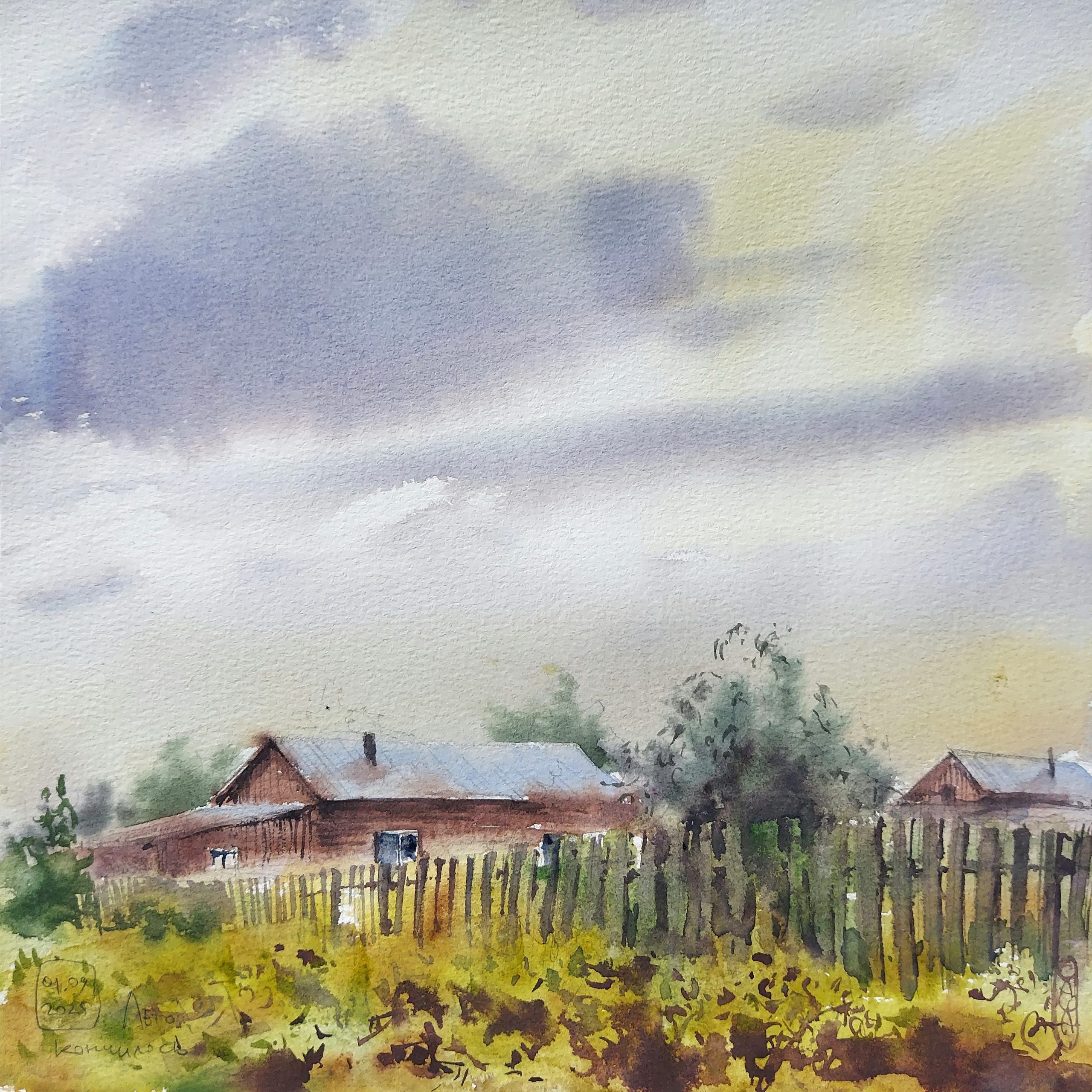 Teguldet | The summer is over | September 2025 | 26 x 26 cm