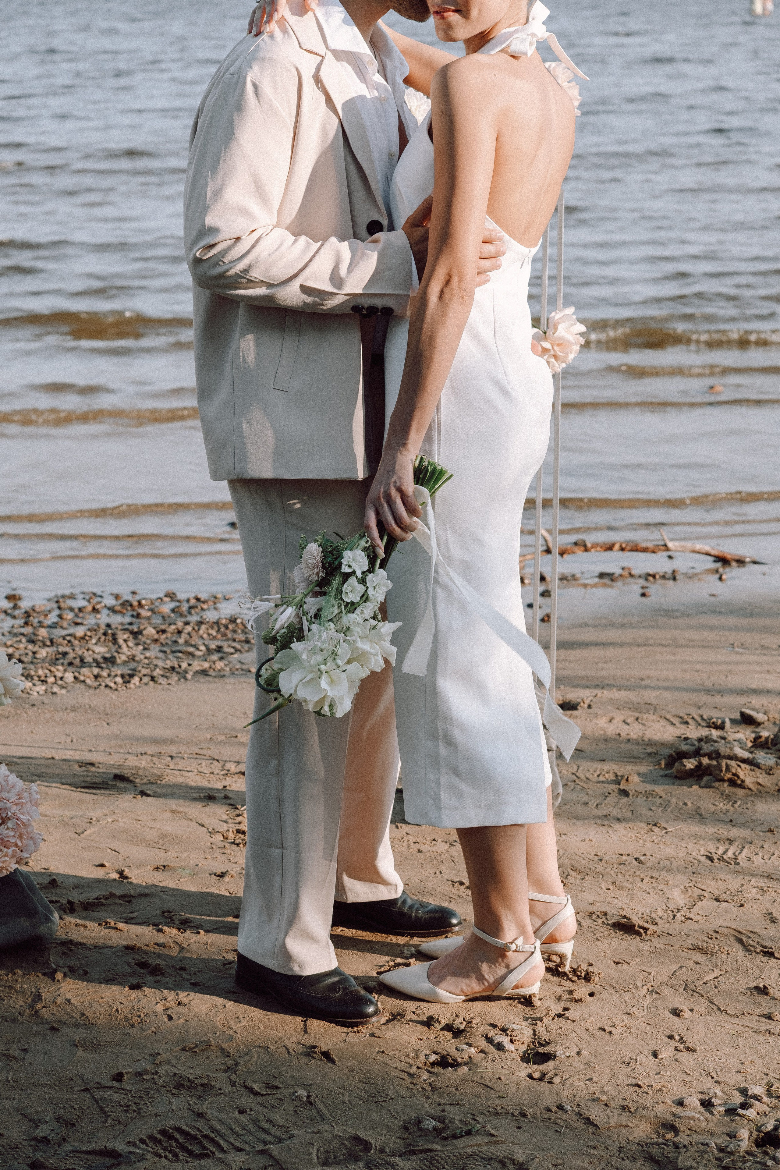 СВАДЕБНАЯ ФОТОСЕССИЯ ВЫЕЗДНОЙ ЦЕРЕМОНИИ (ФИНСКИЙ ЗАЛИВ). Профессиональный фотограф, Санкт-Петербург — Виктория Богомолова