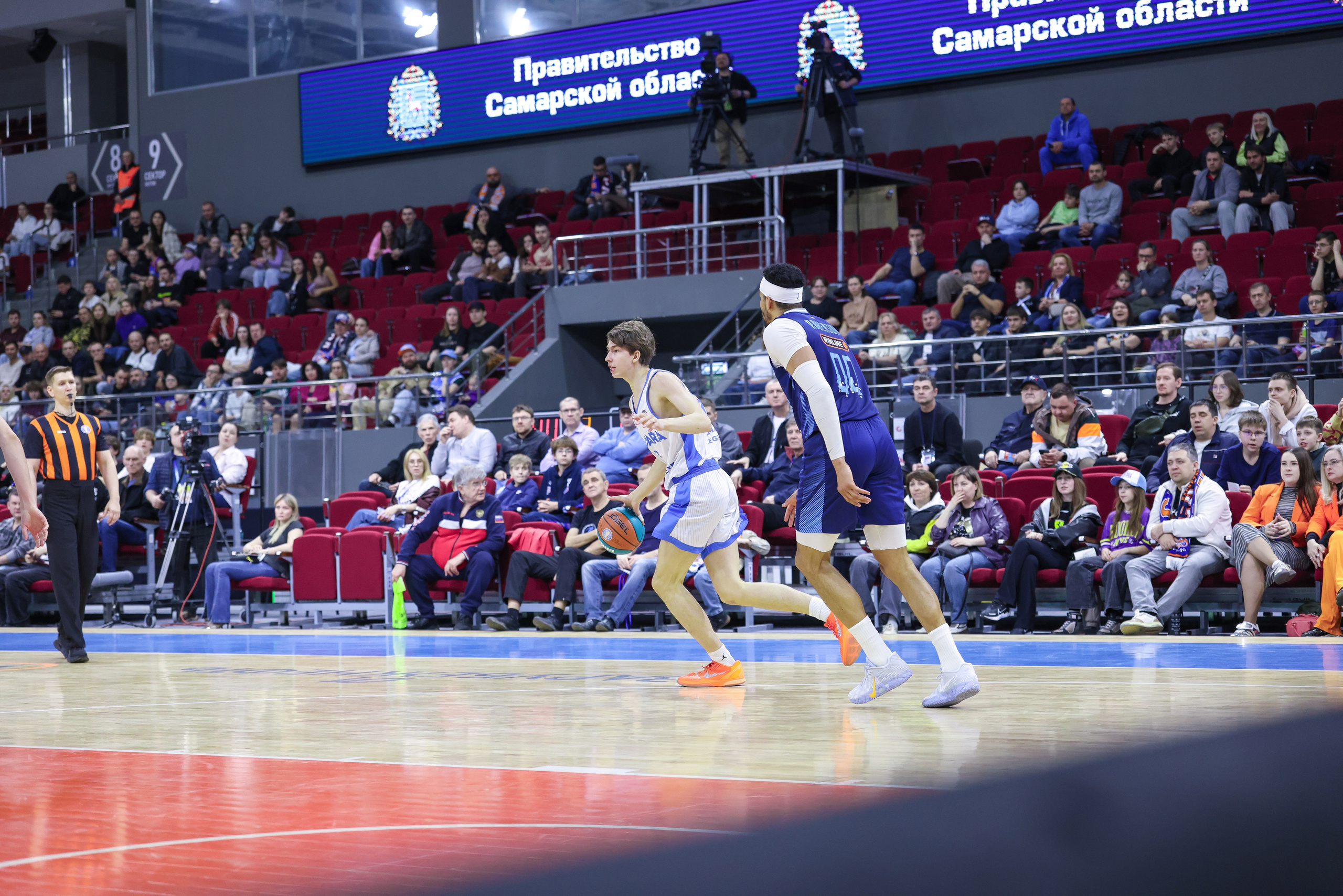 Баскетбол. Самара — Зенит. Единая лига ВТБ. Спортивный фотограф в Самаре