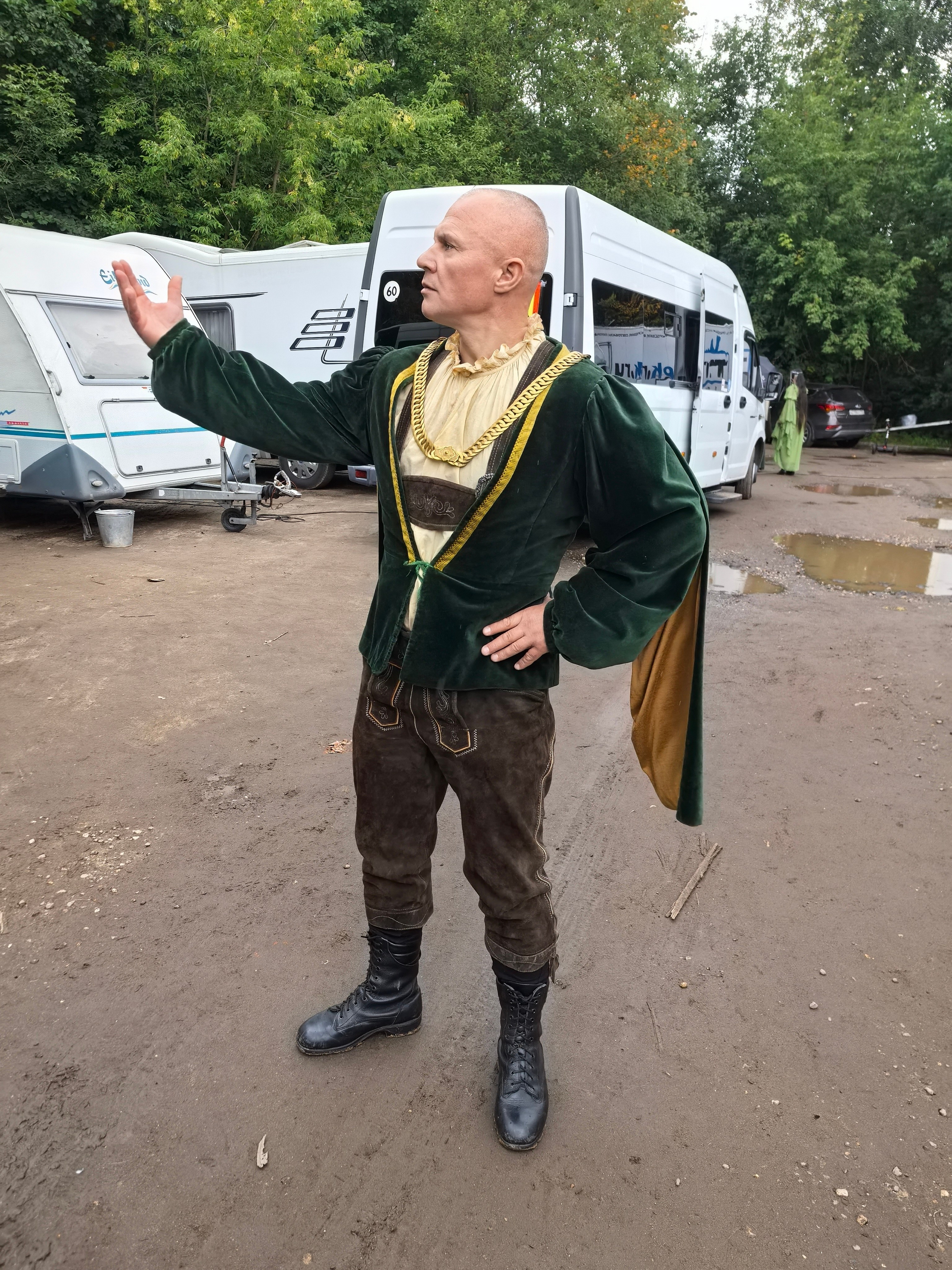 Творческая съёмка. Денис Волк актёр / модель